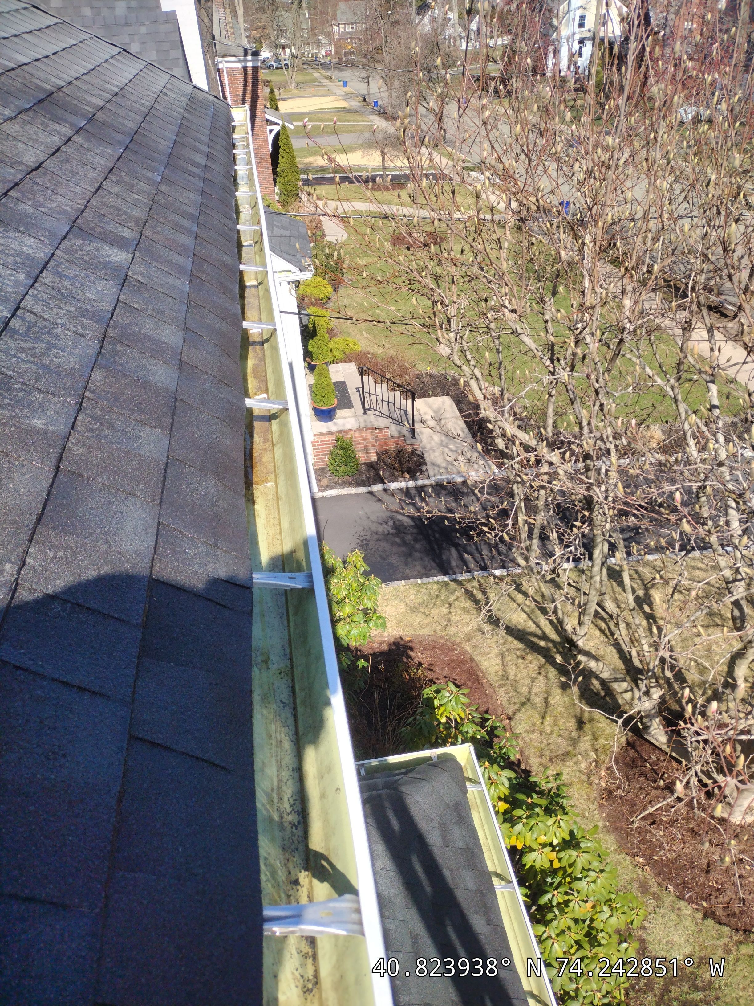 Residential Gutter Cleaning and System Assessment in Verona New Jersey by NJ Home Maintenance Services