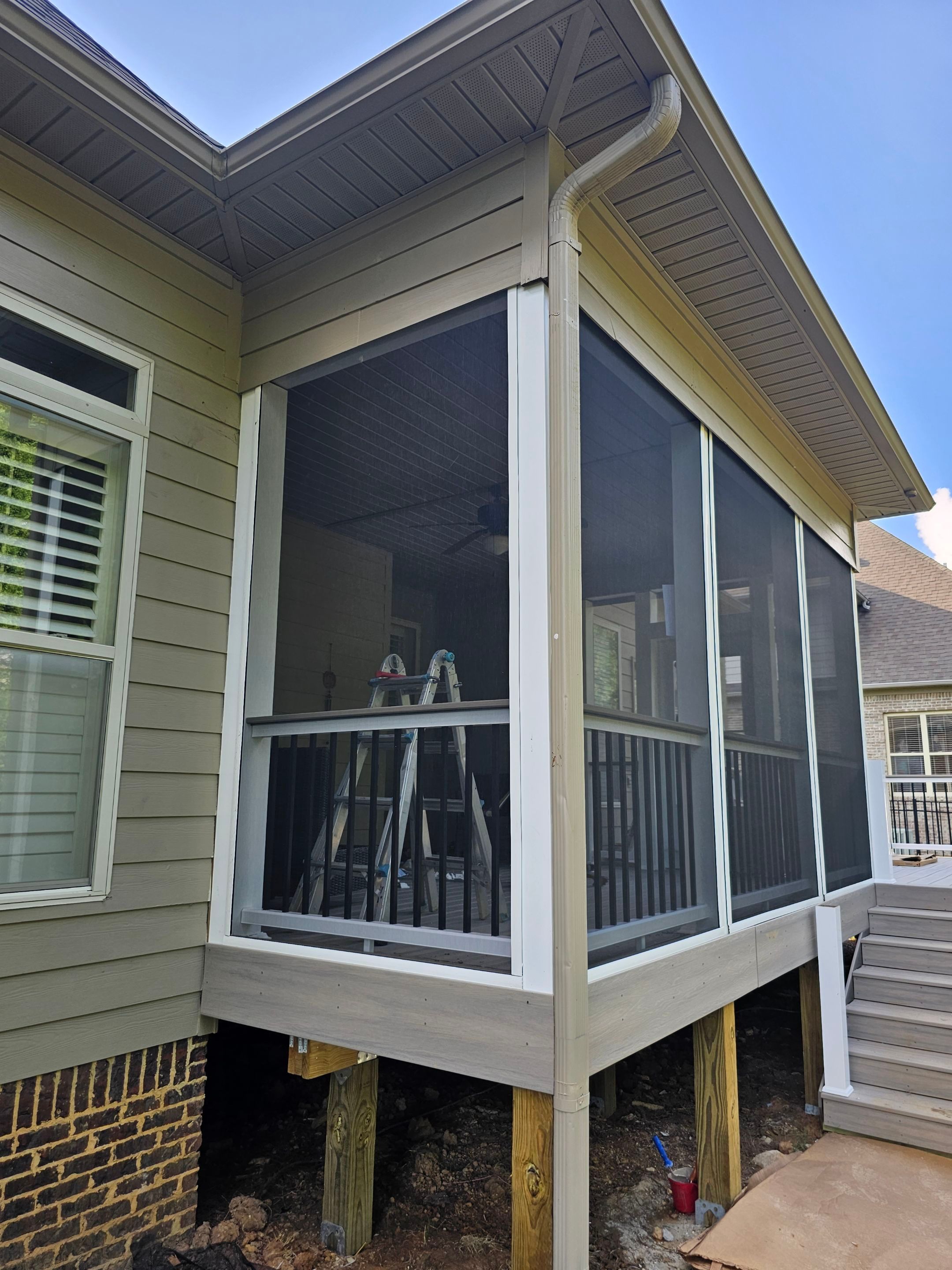 Tiffany Estates - Composite Deck Installation  by Pillar and Pine