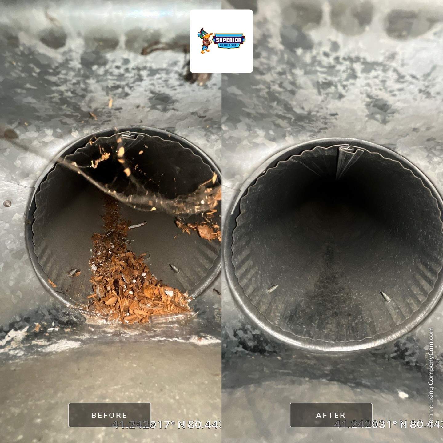 Air Duct Cleaning With a Vacuum Truck in Hermitage, PA by Superior Air Duct Cleaning