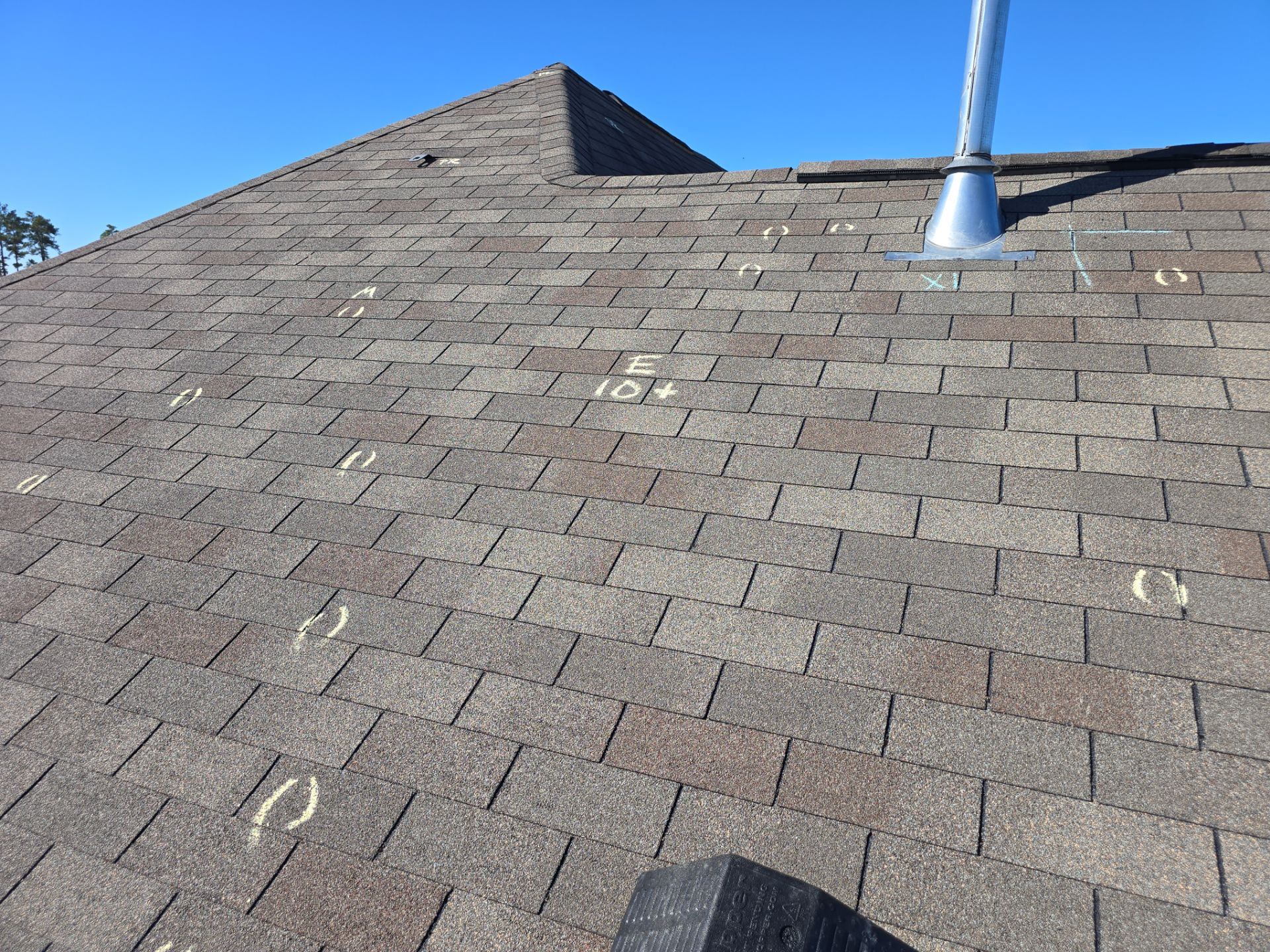 Roof replacement by hail damage, interior repair and solar panels replacement  by Just Brilliant Restoration JBR