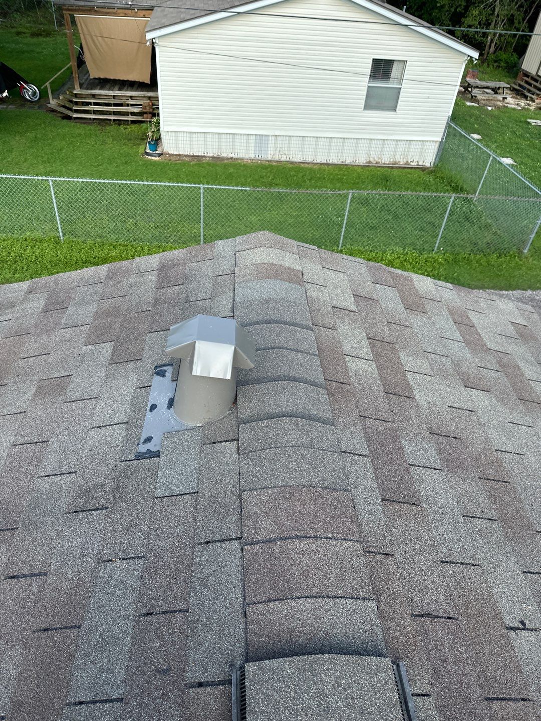 Hail Damage using Owen's Corning Duration (Lifetime) Shingles by Roof Repair Company