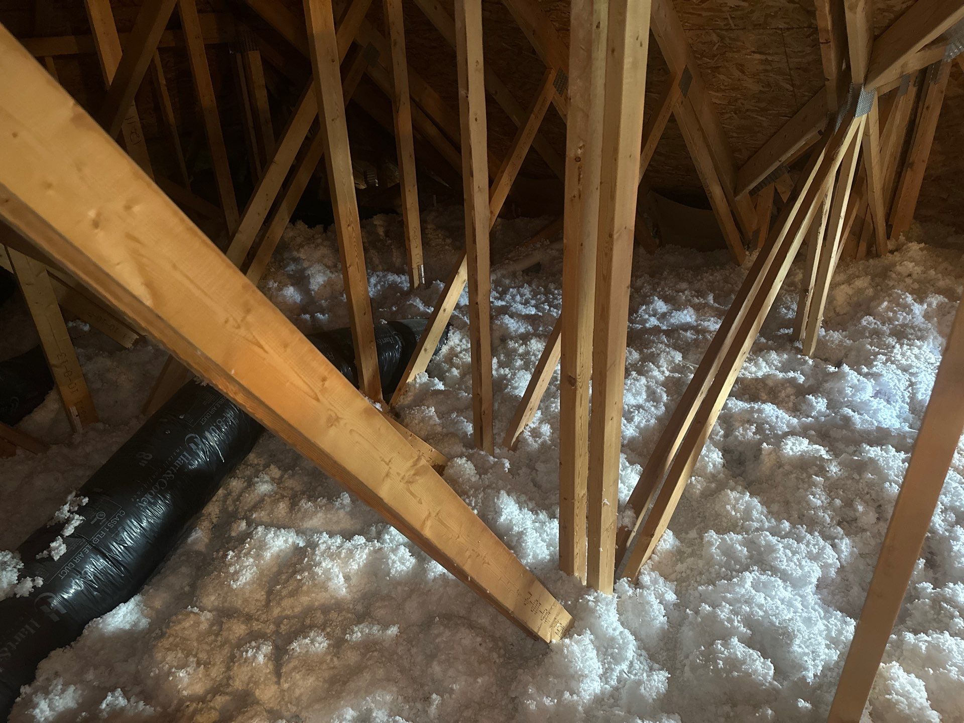 Sanitizing and Transforming a 2,100 sq ft Attic for a Better Home Performance by Home Environment Solutions