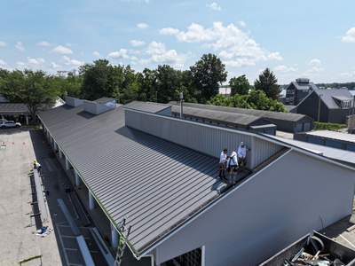 Buckeye Lake Commercial Standing Seam