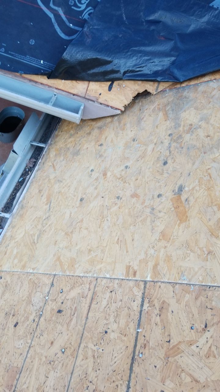Reroof using GAF HDZ Weathered Wood by Castillo Roofing