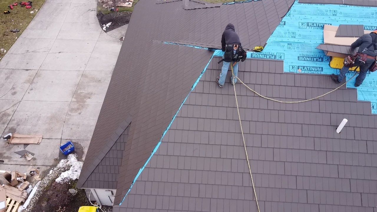 HOA-Approved Metal Shake Roof After Hail Damage – Fort Wayne, IN by 4Ever Metal Roofing