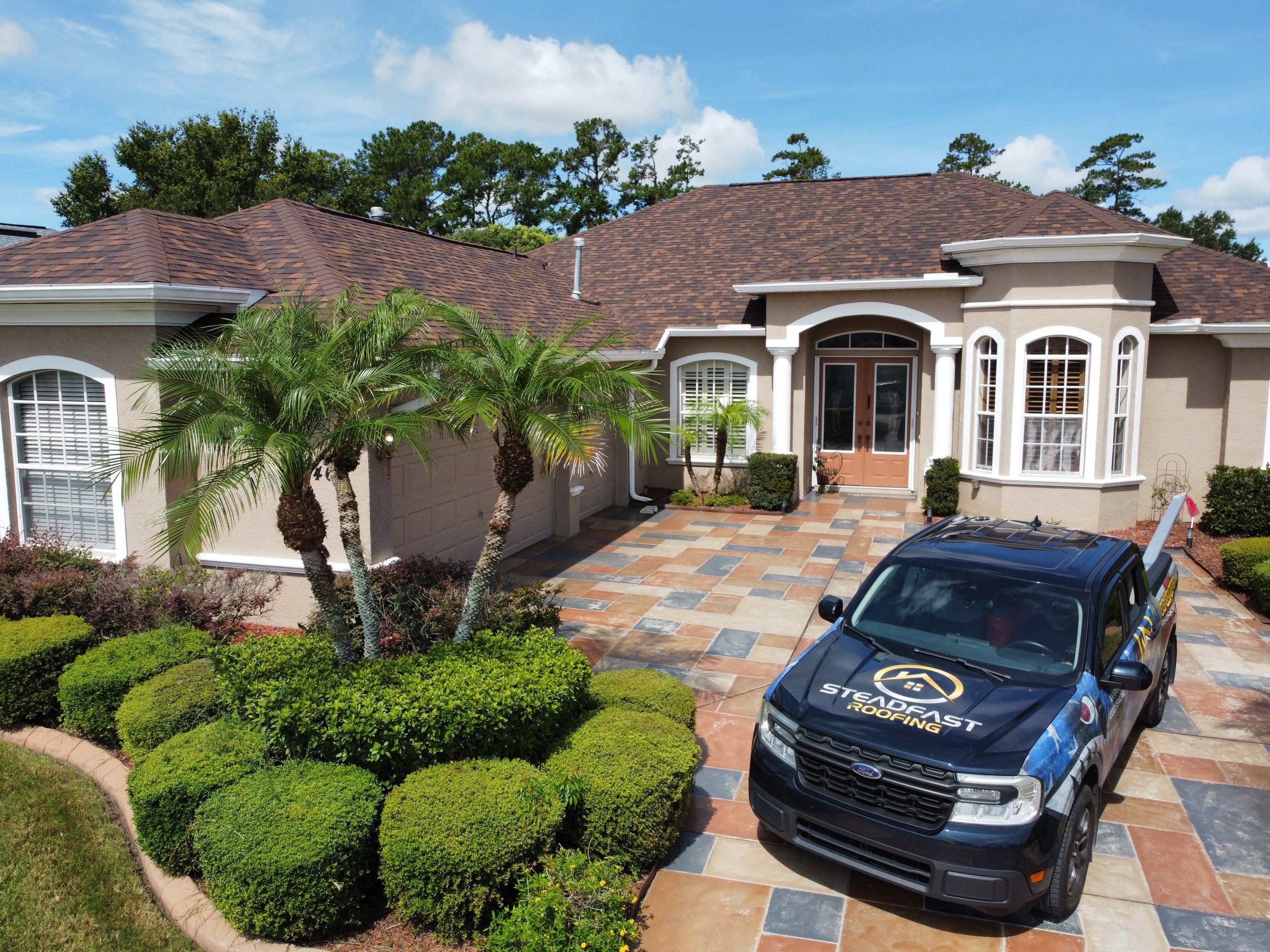 Roof Replacement in Brooksville, FL. by Steadfast Roofing