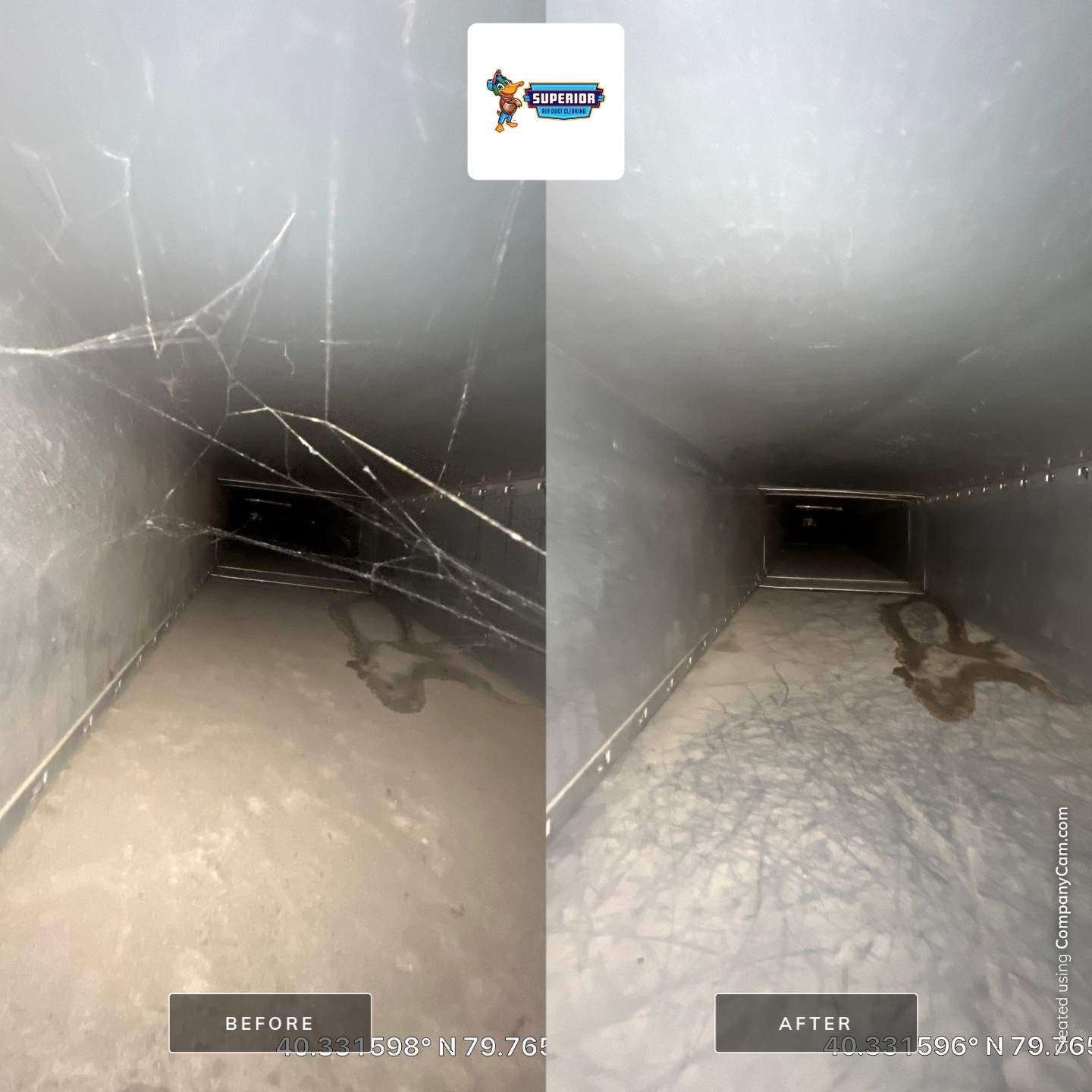 Air Duct Cleaning With a Vacuum Truck in North Huntingdon, PA by Superior Air Duct Cleaning