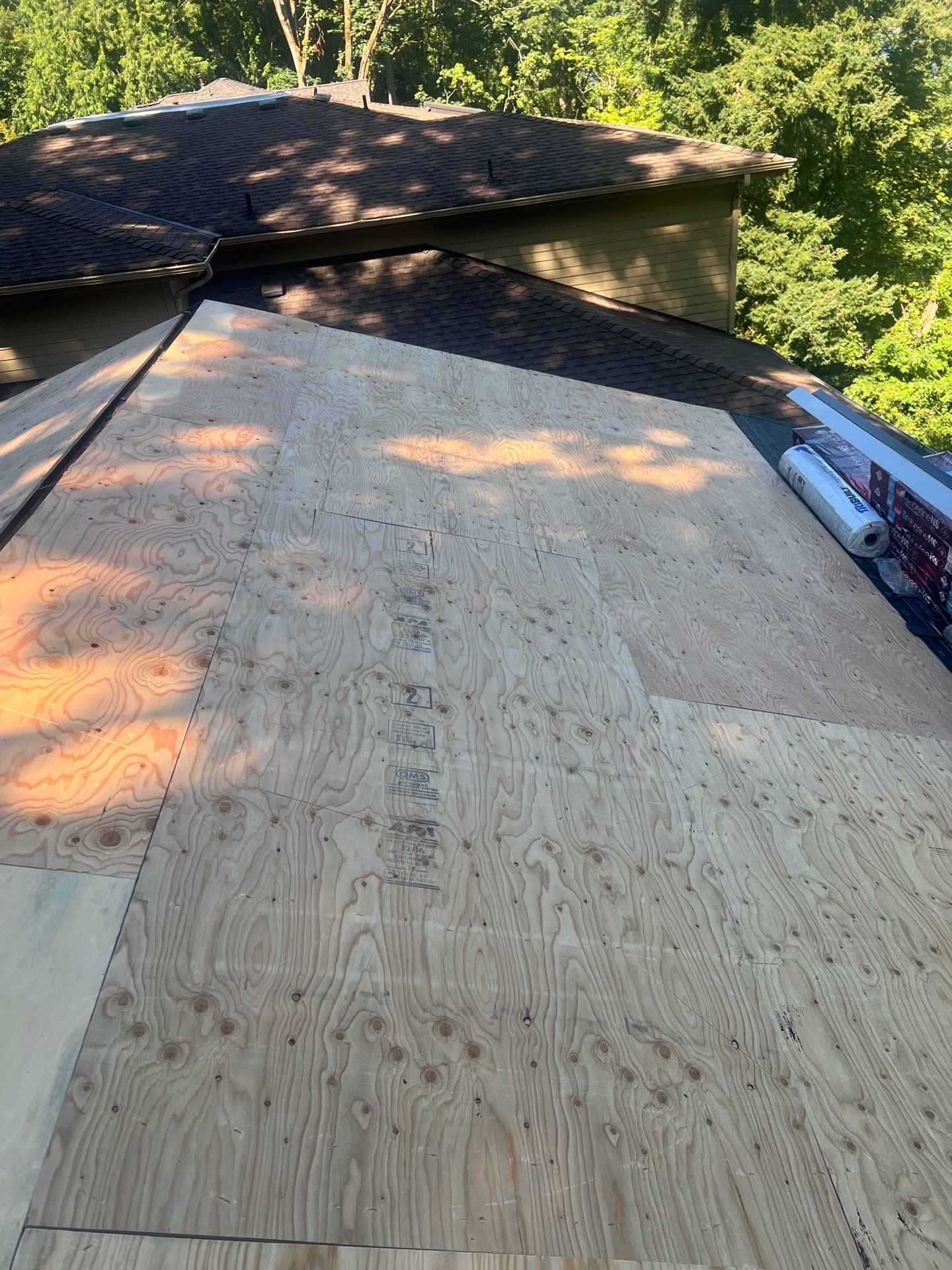 Residential Roofing Installation using GAF HDZ Shingles by Roofing Formula LLC
