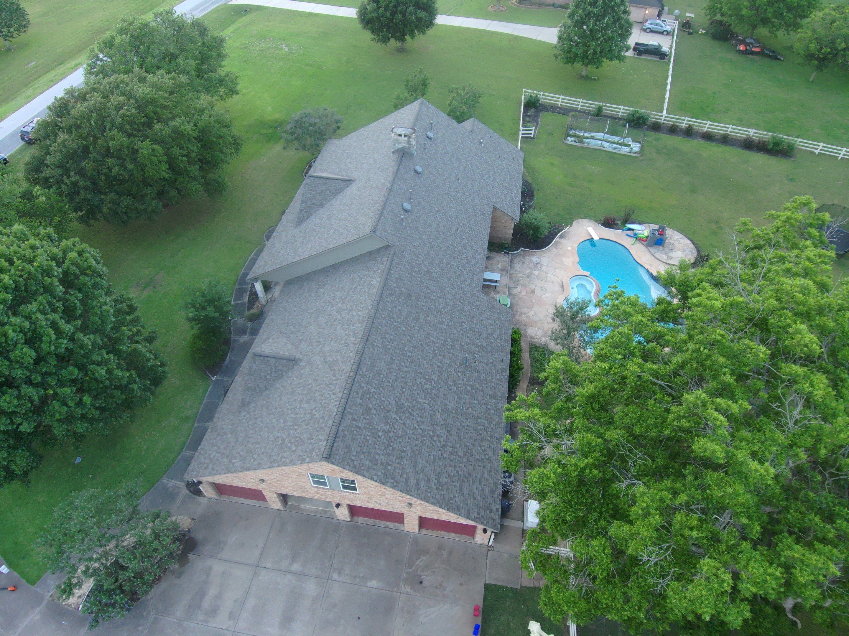 Residential Roofing Installation using Owen's Corning Duration (Lifetime) Shingles by Roof Repair Company