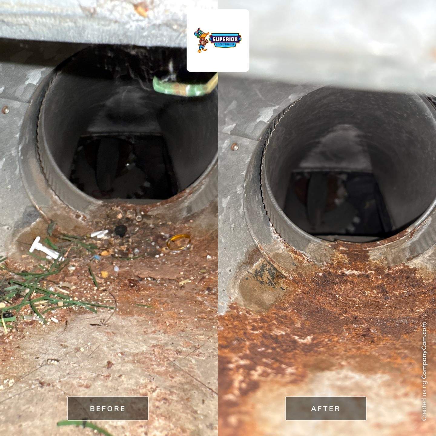 Air Duct Cleaning With a Vacuum Truck in Struthers, OH by Superior Air Duct Cleaning