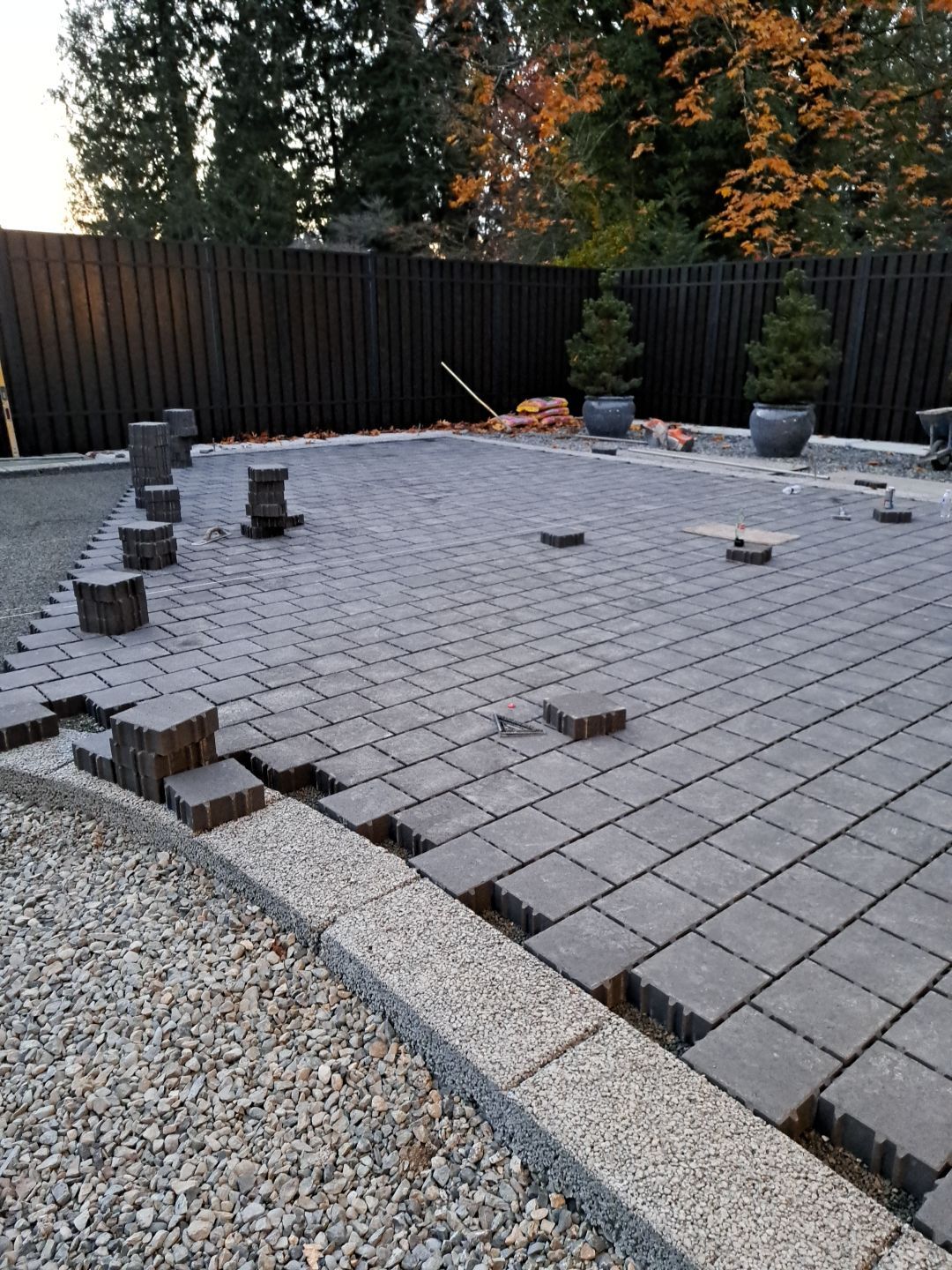 Permeable Pavers Driveway by Jireh Asphalt & Concrete Inc 