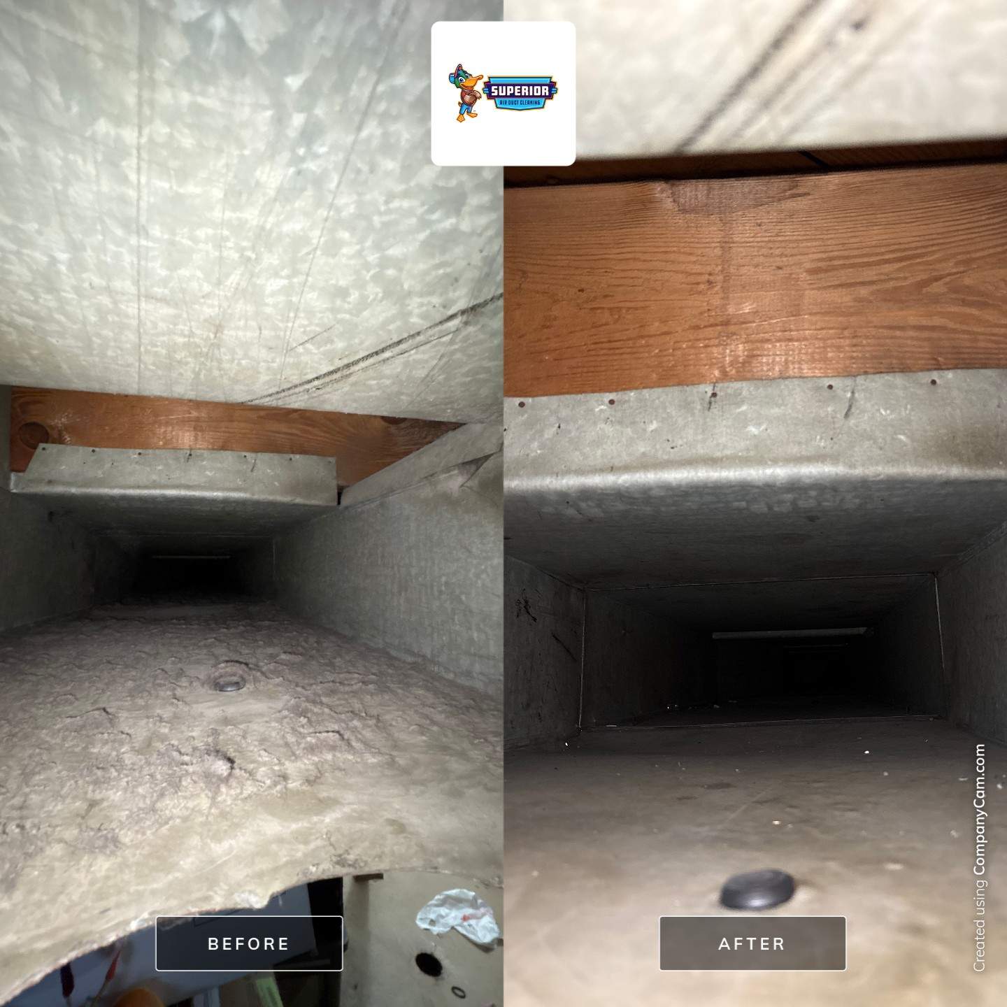 Air Duct Cleaning With a Vacuum Truck in Boardman, OH by Superior Air Duct Cleaning