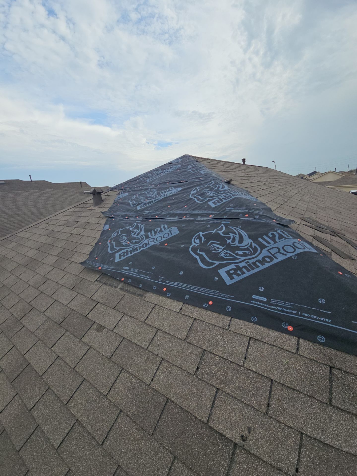 Residential Roofing Repair using Owen's Corning Duration (Lifetime) Shingles by Roof Repair Services LLC