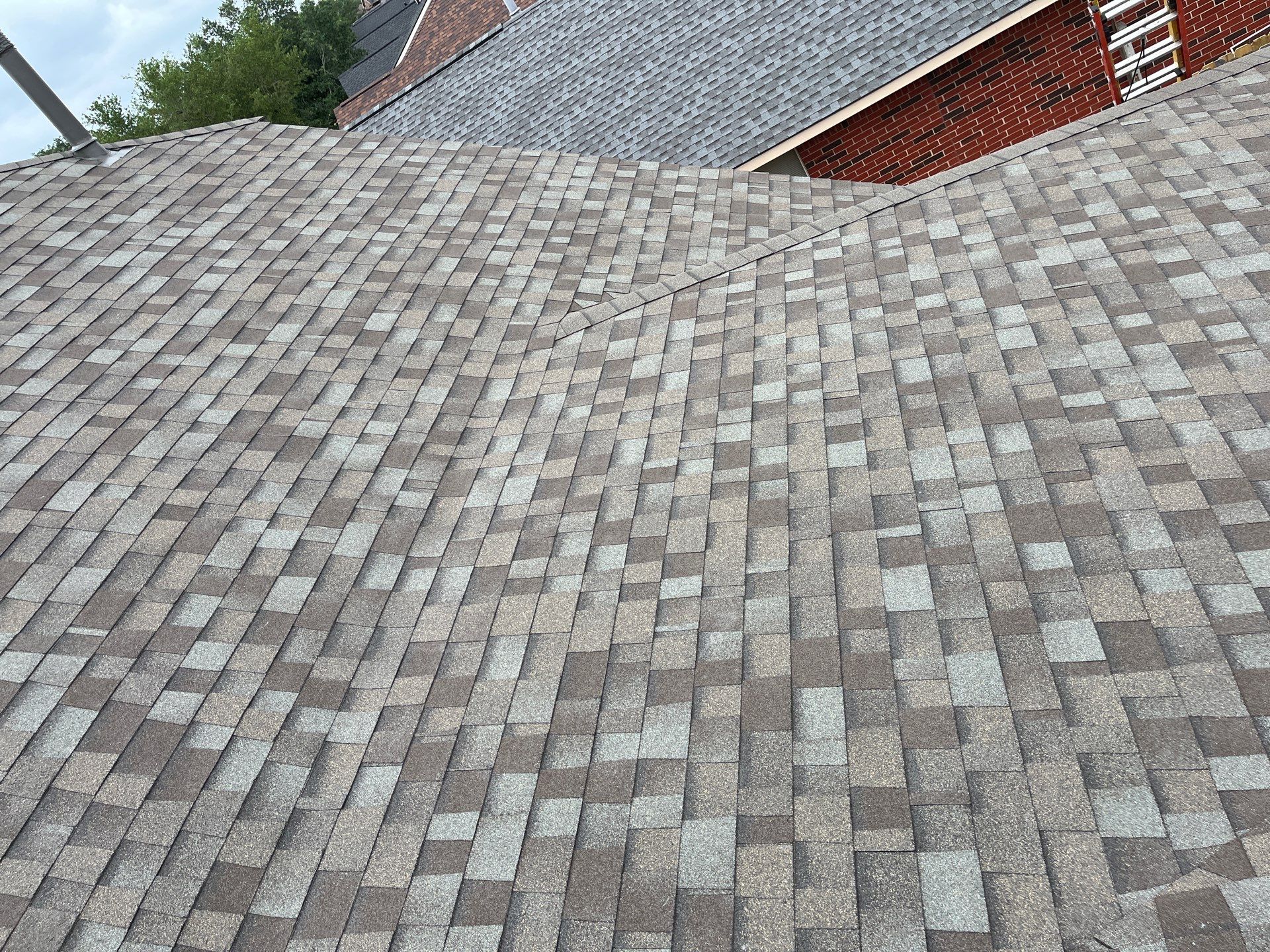 Residential Roofing Installation using Owen's Corning Duration (Lifetime) Shingles by Roof Repair Company