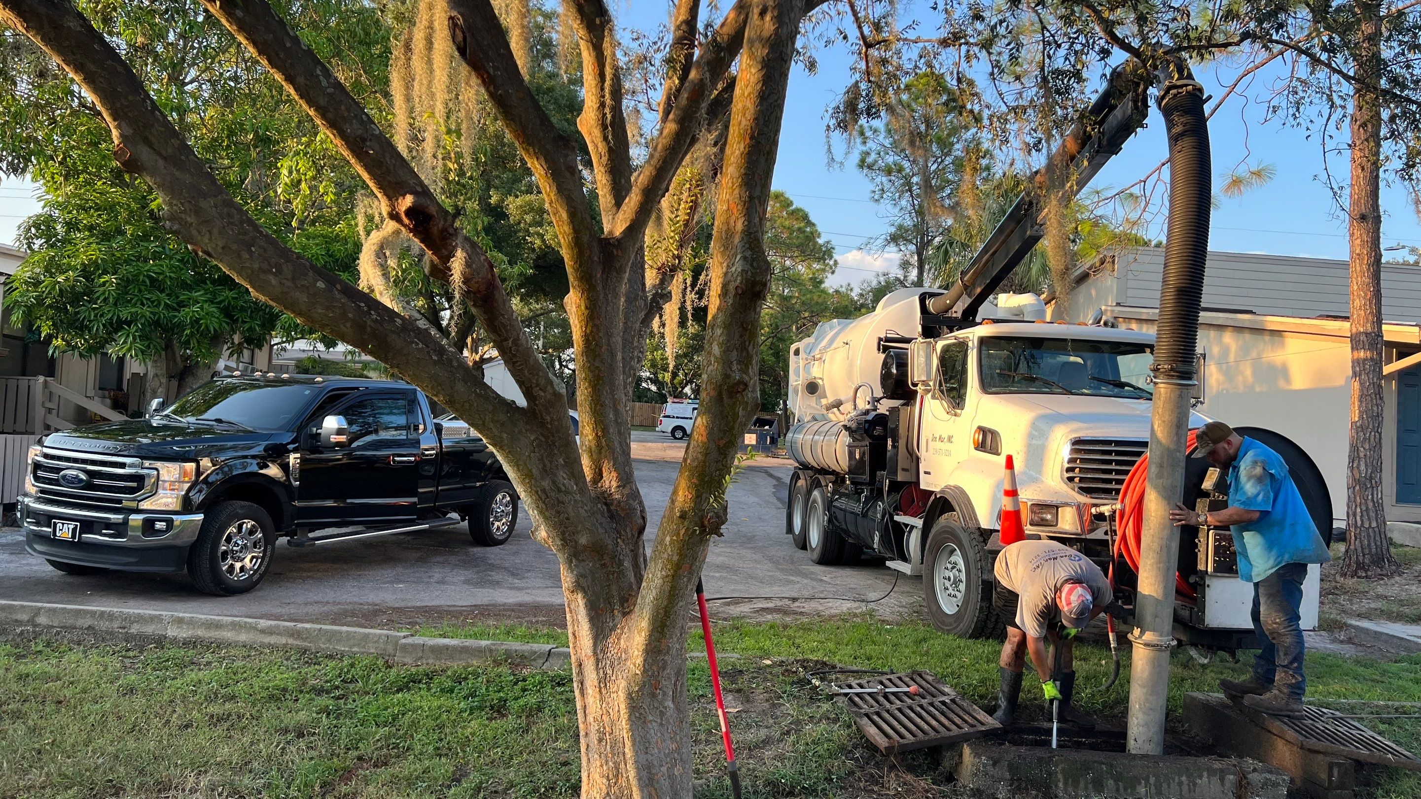 Apartment Complex Storm Water System Cleaning and Maintenance by Don Mar, Inc. Storm Water Solutions