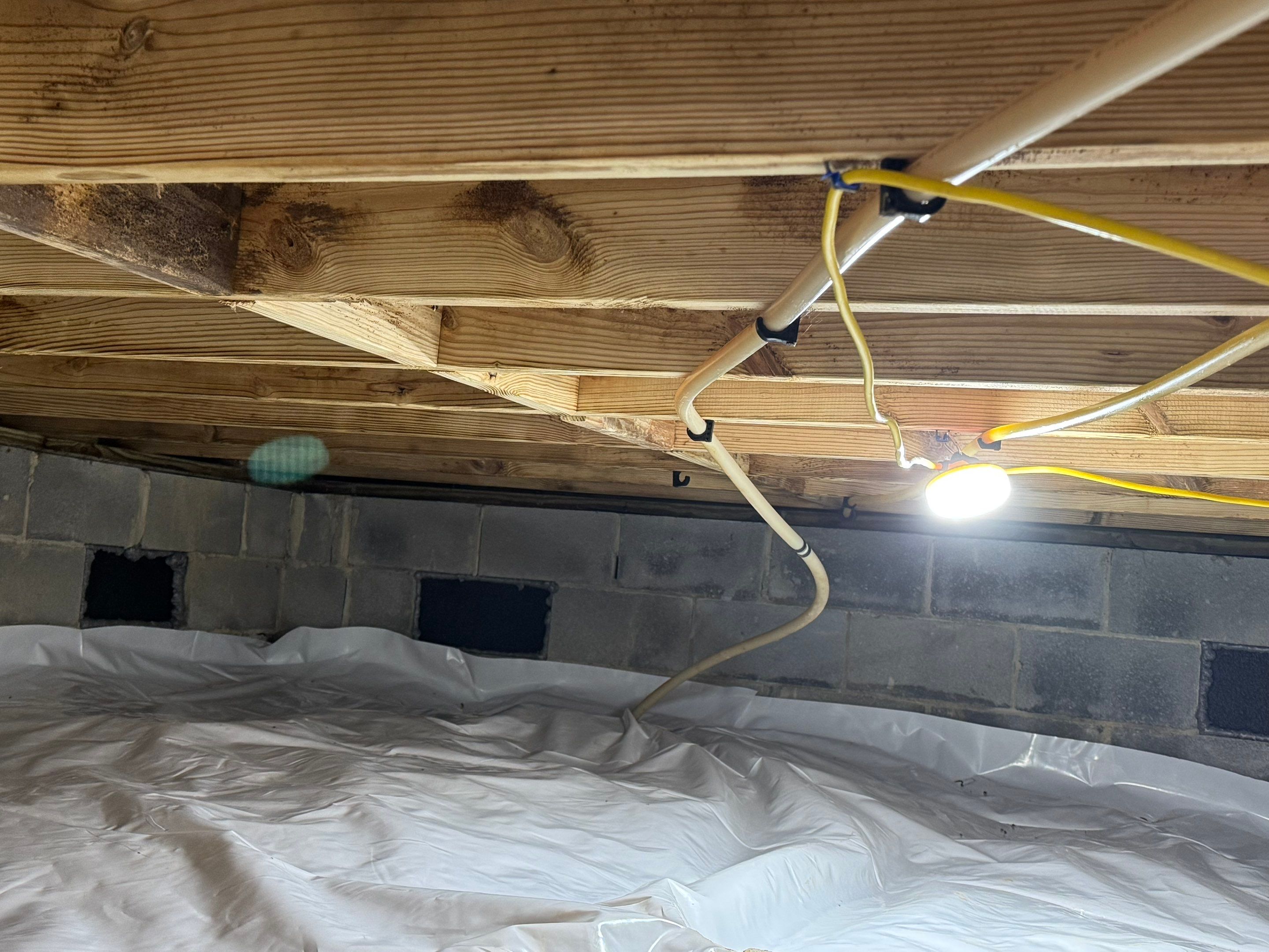 Project in Suffolk by Patriot Crawl Space Repairs