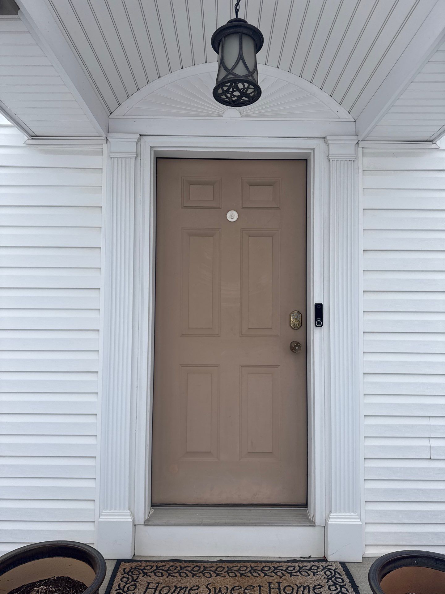 Custom Entry Door Replacement by Esh Builders