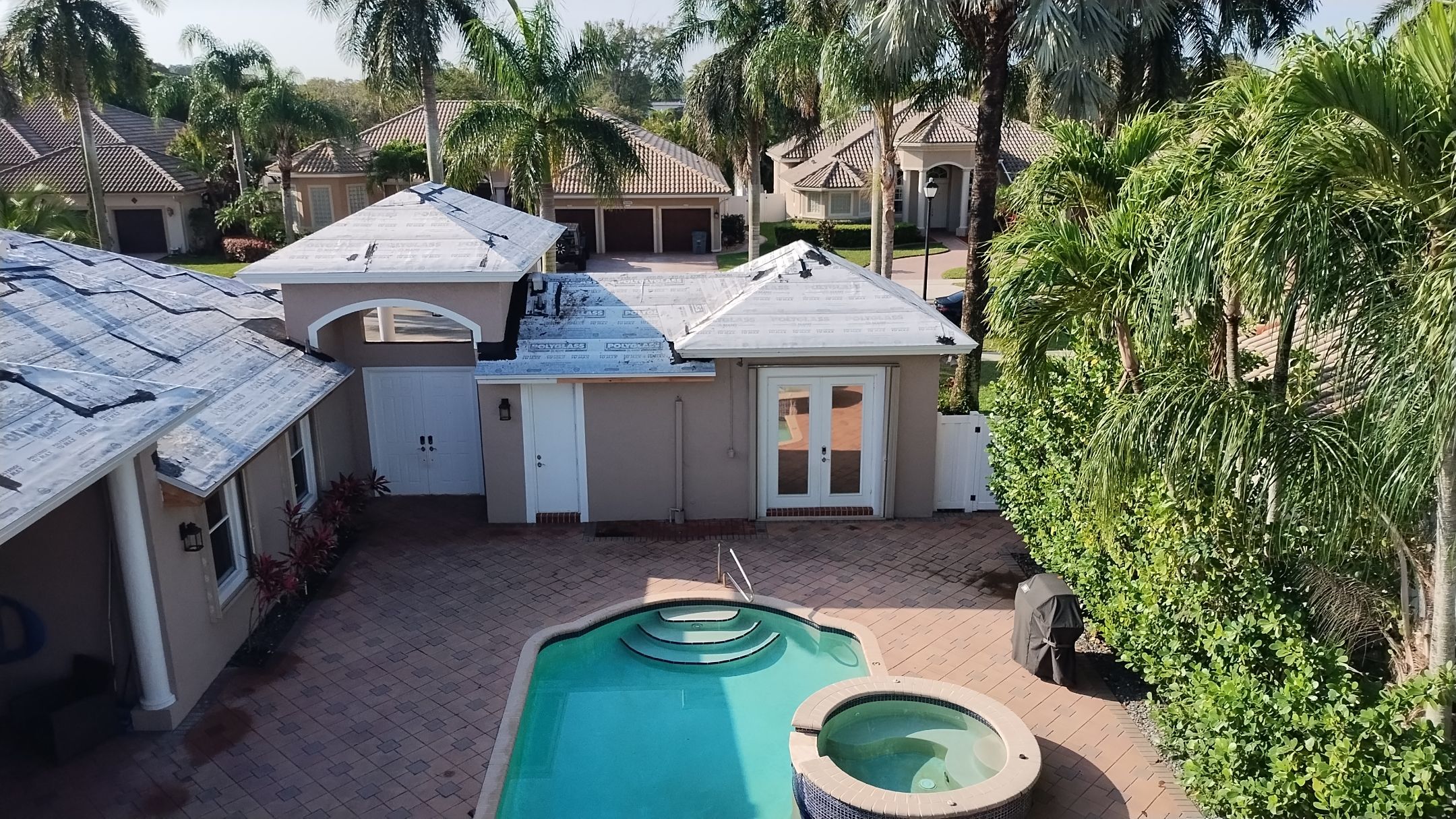 Residential Roofing Installation using Eagle Roofing Tile by BLUES BROTHERS ROOFING