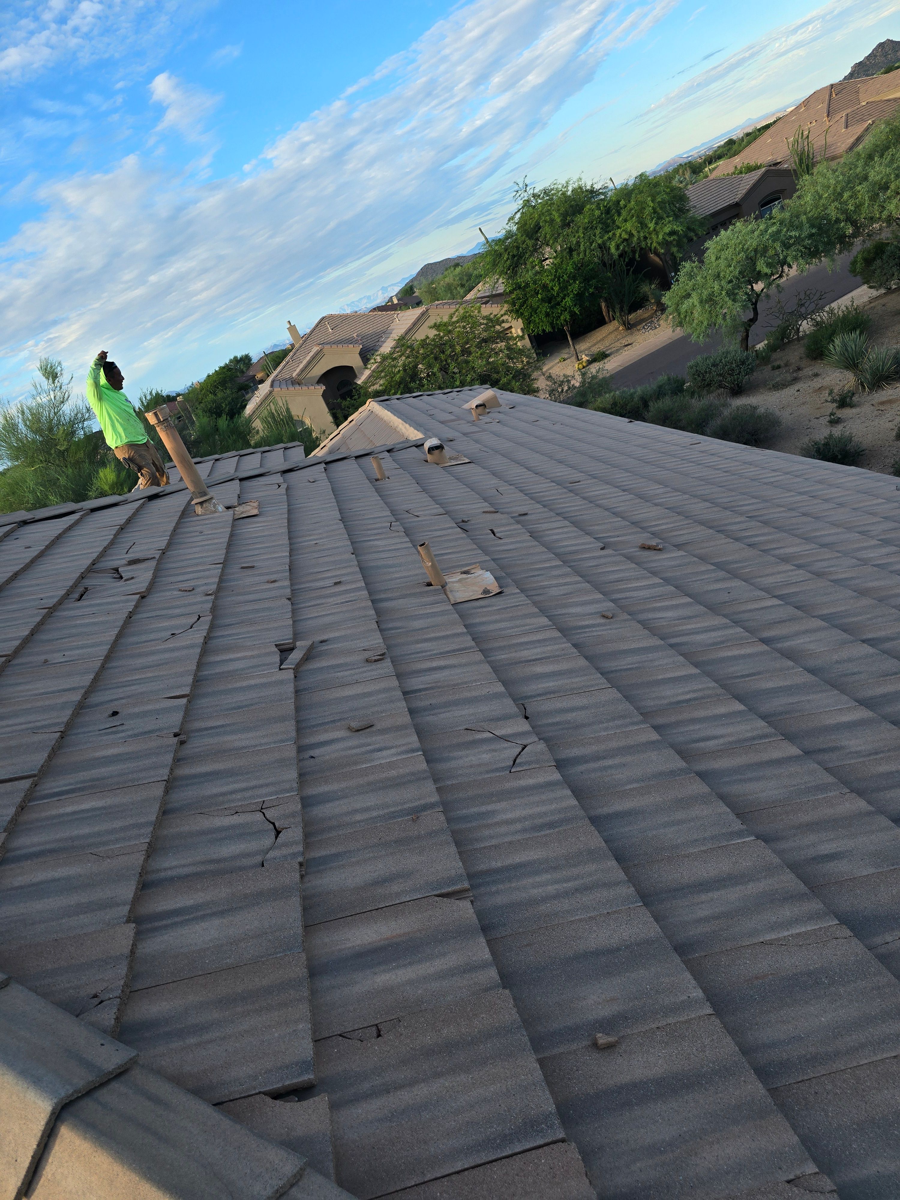Project in Scottsdale, AZ by Showtime Roofing & Coatings LLC