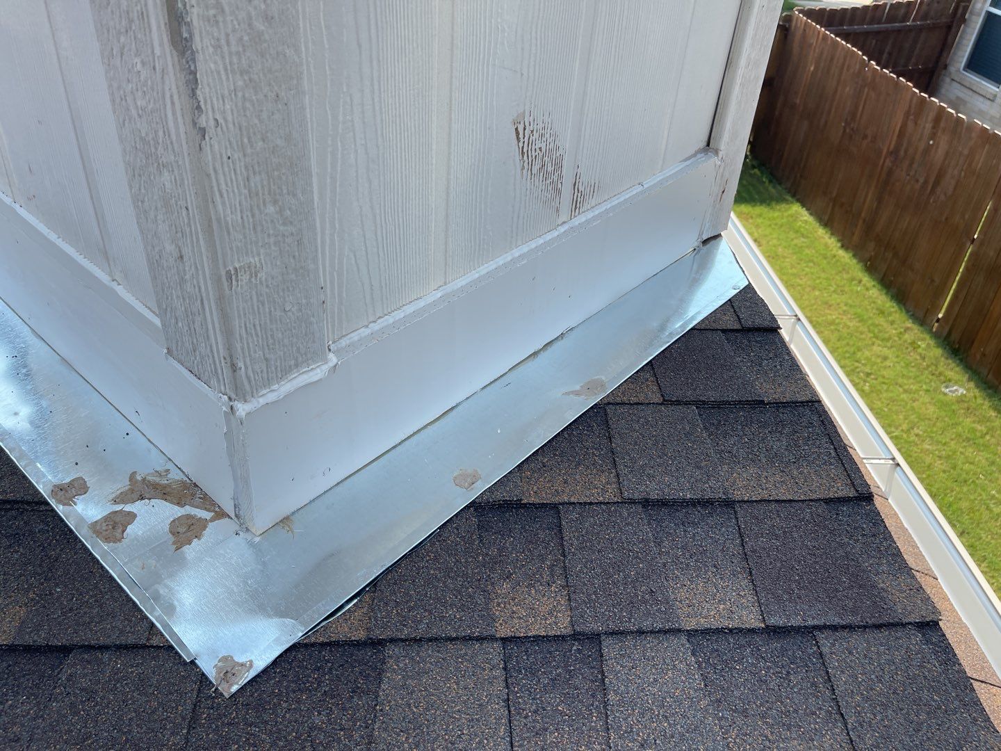 New Patio Addition for a current Client by First United Roofing & Construction