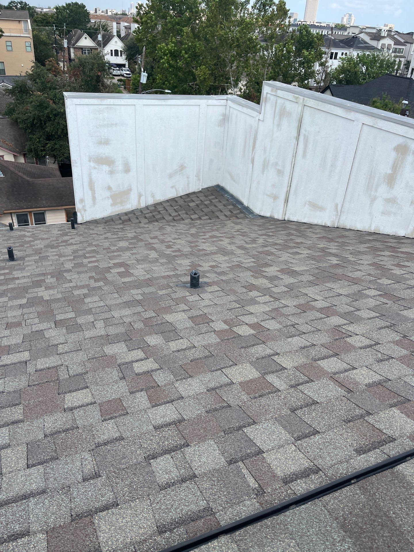 Hail Damage using Owen's Corning Duration (Lifetime) Shingles by Roof Repair Company