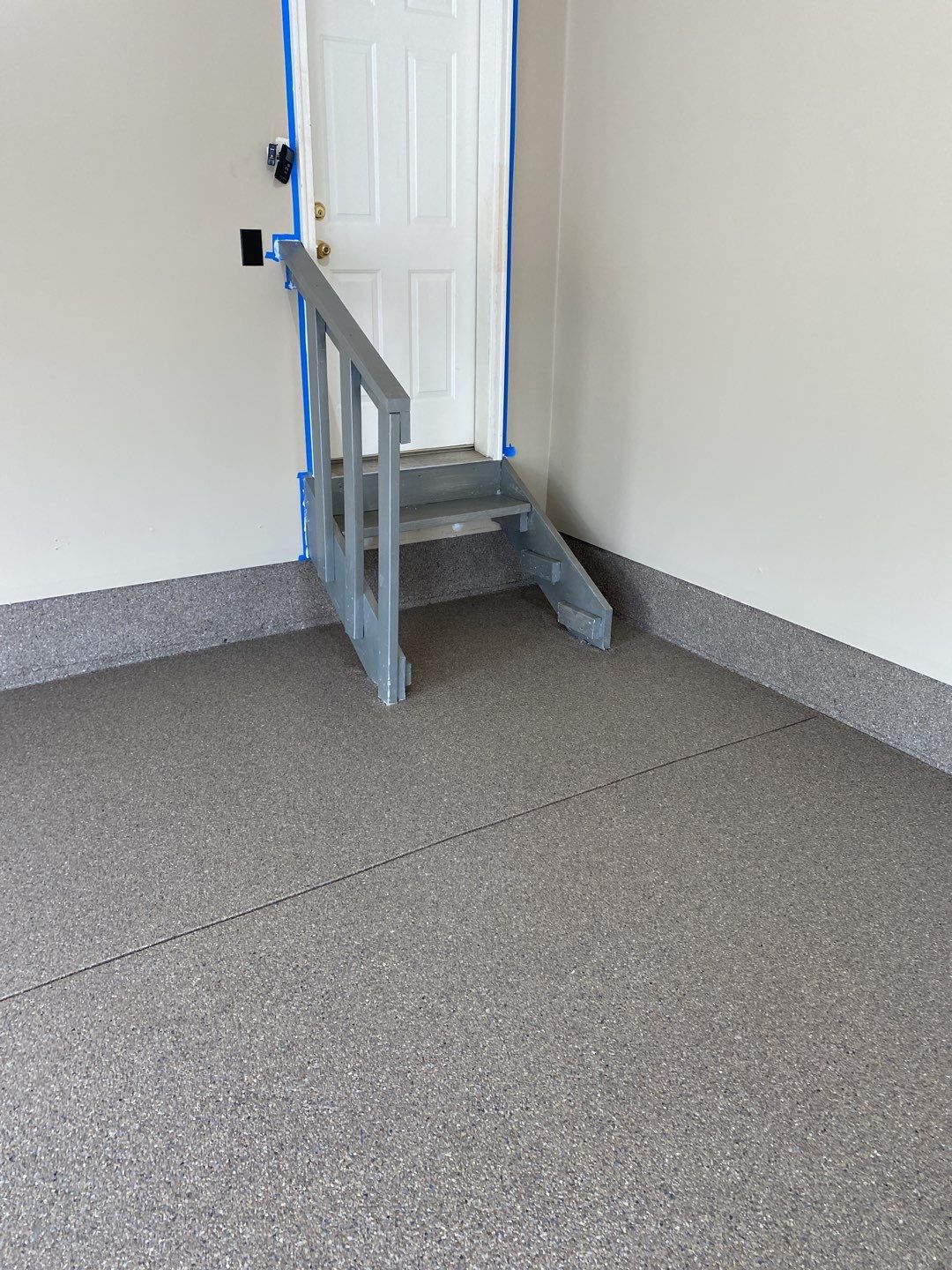 Garage Floor using Flint by Your1DayFloor.com