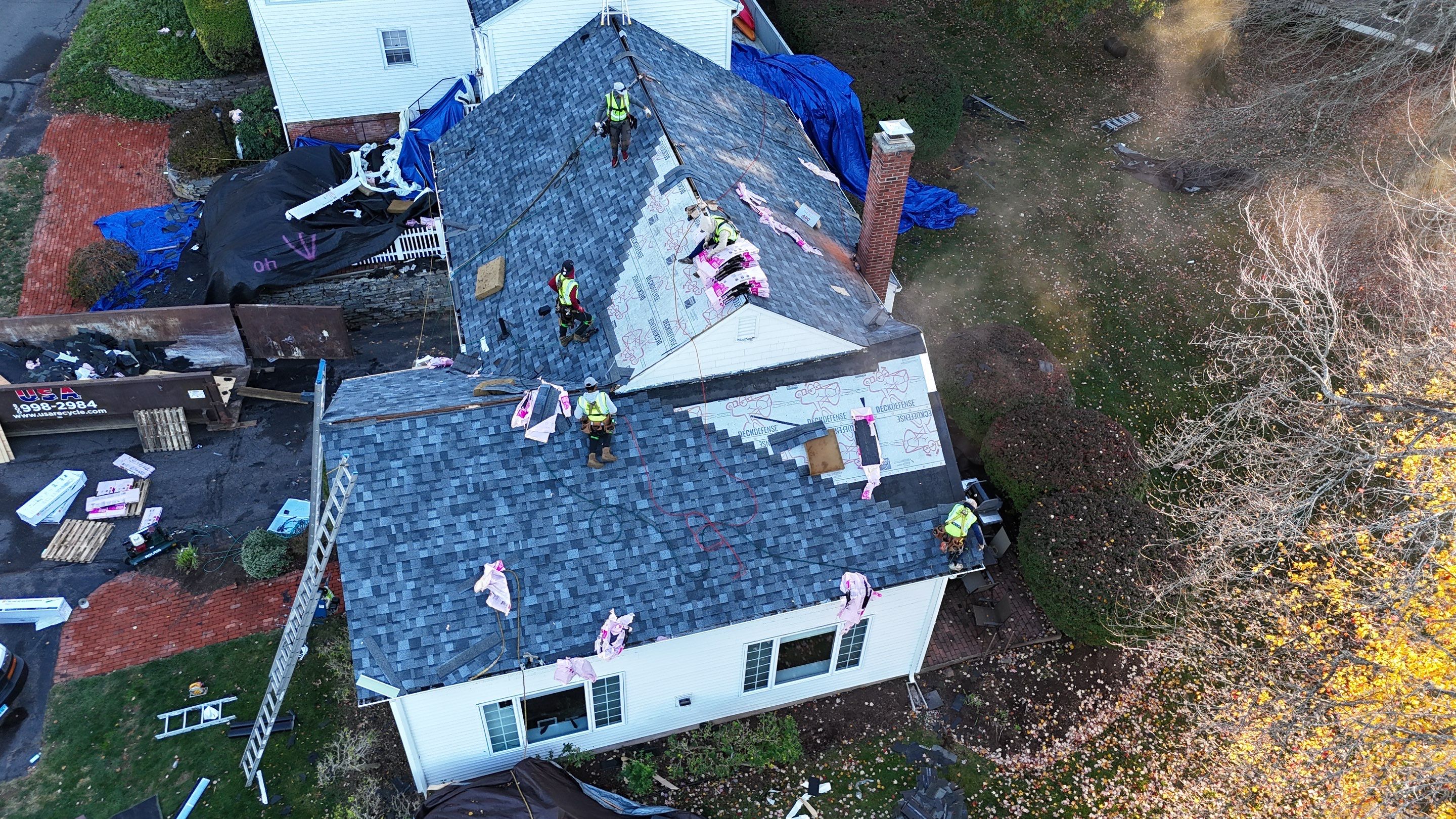 Owens Corning Duration: Slatestone Gray in Glastonbury by Golden Shield Roofing