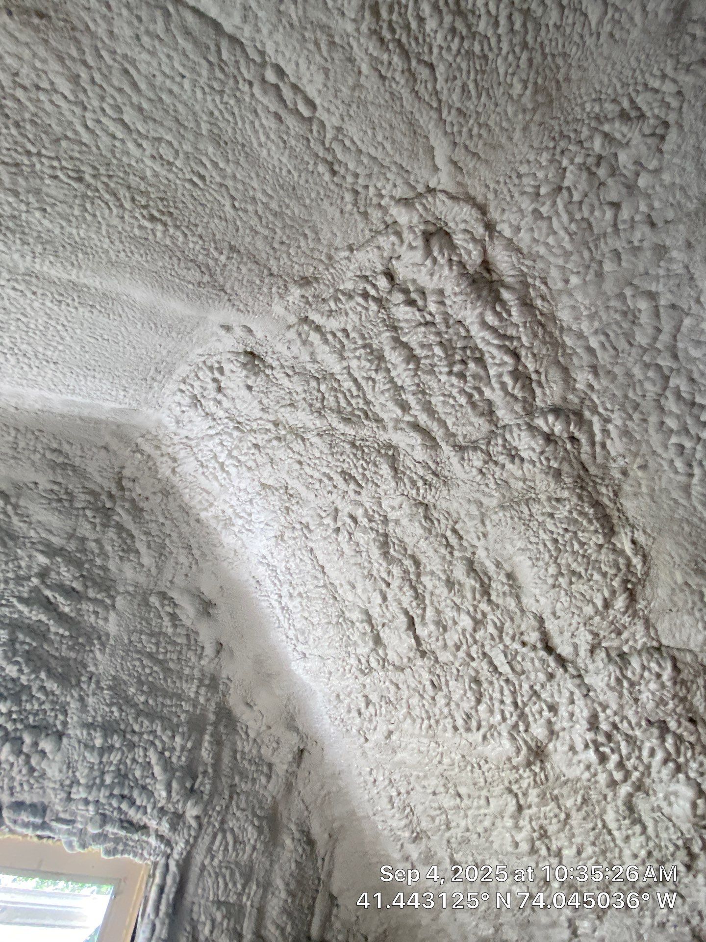 Attic Insulation using open cell spray foam by NYS Foam & Energy