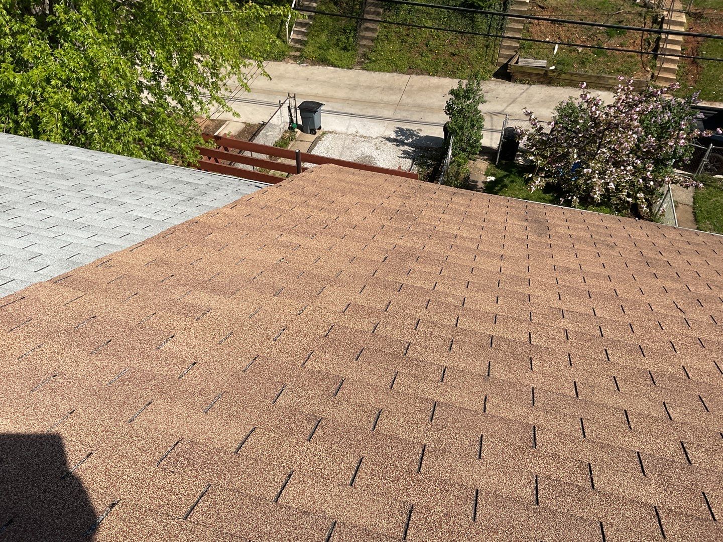 Residential Roofing Repair using 3 Tap Shingles by Alpha Design Services