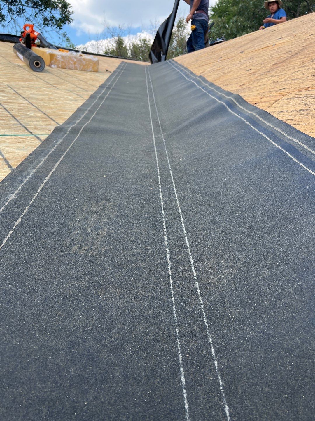 Residential Roofing Installation using GAF Natural Shadow  by A & H Roofing and Contracting