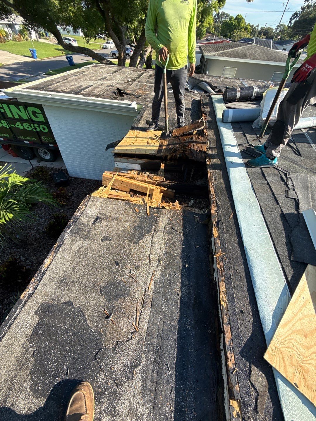 Project in St. Petersburg 33702 by Mitchell Roofing Company LLC 
