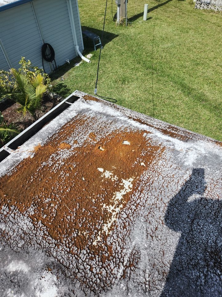 Tropical 924 100% Silicone Roof Coating Repair using Acrylic Resin by Morton Roofing, Inc.