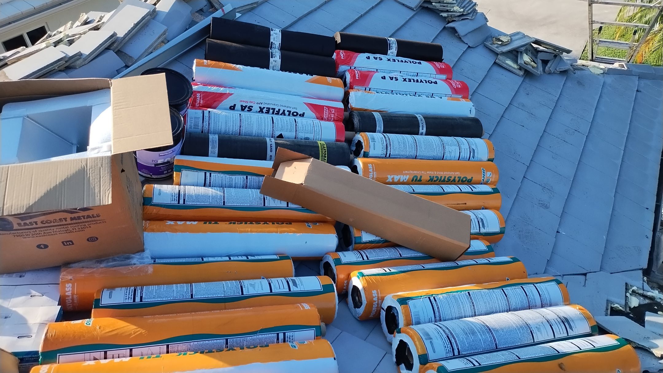 Residential Roofing Installation using Eagle Roofing Tile by BLUES BROTHERS ROOFING