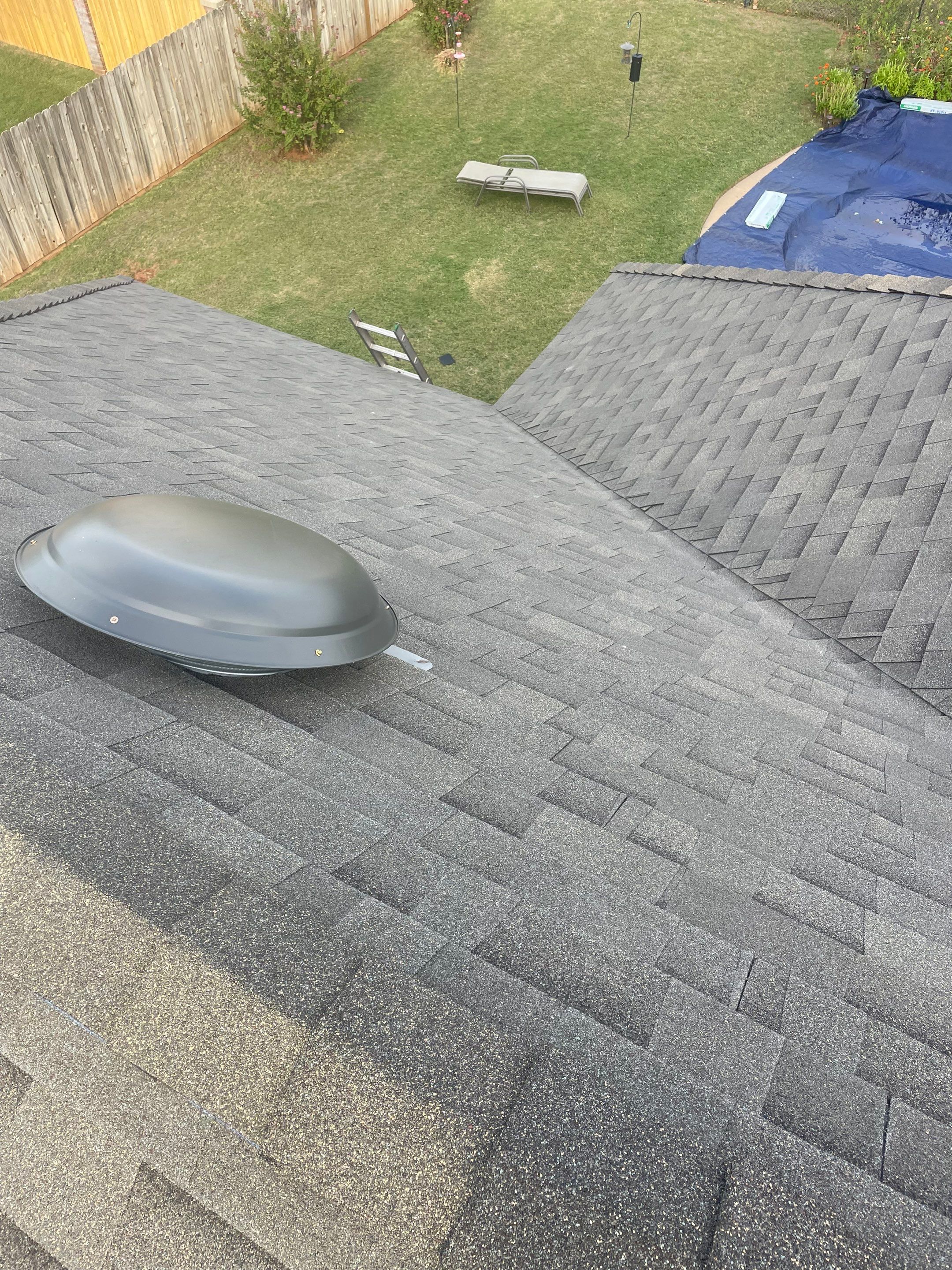 roof, vent, & gutter replacement in Blanchard by McCann's Roofing and Construction