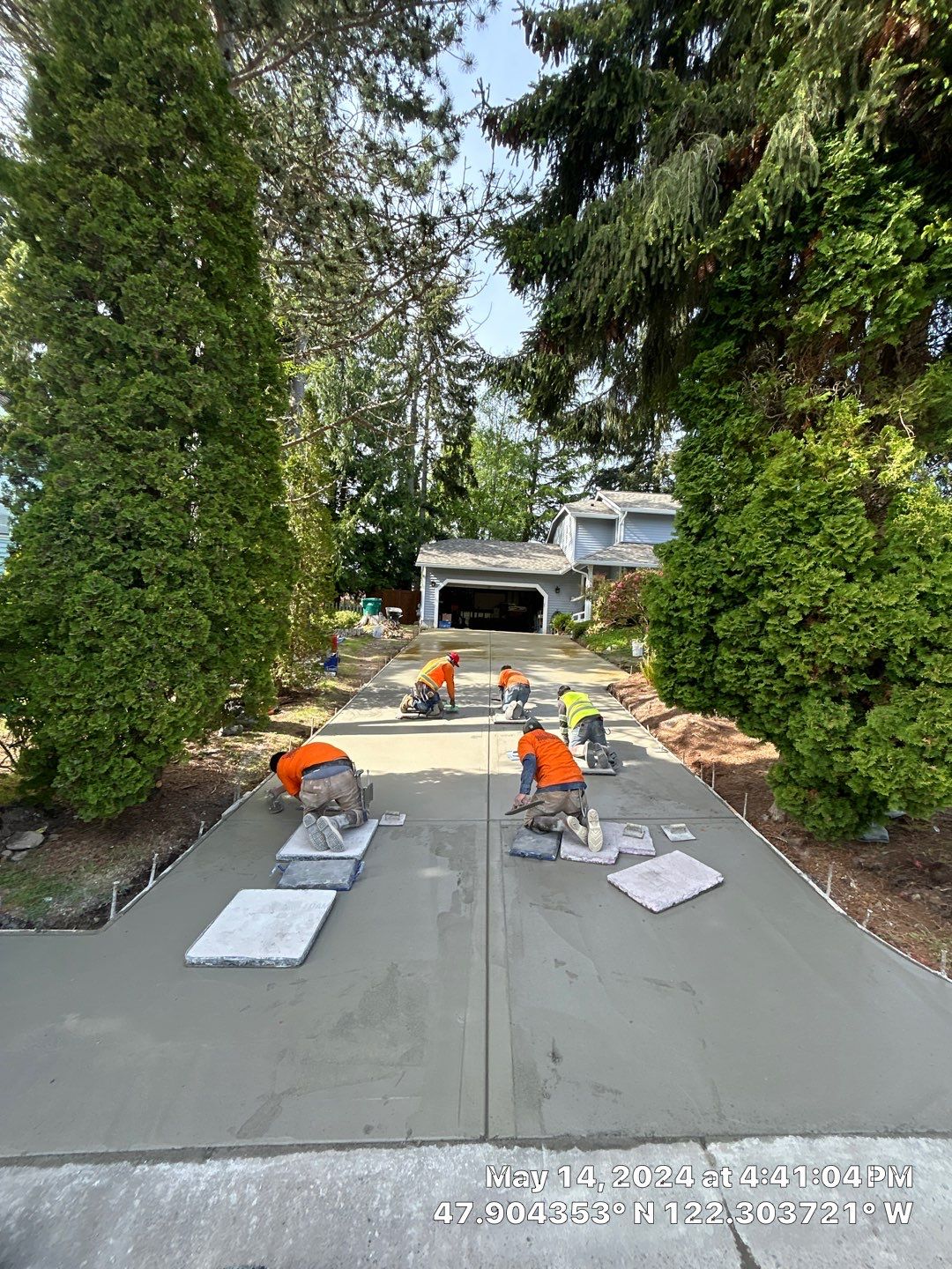 Debbie | Concrete Driveway by Jireh Asphalt & Concrete Inc 