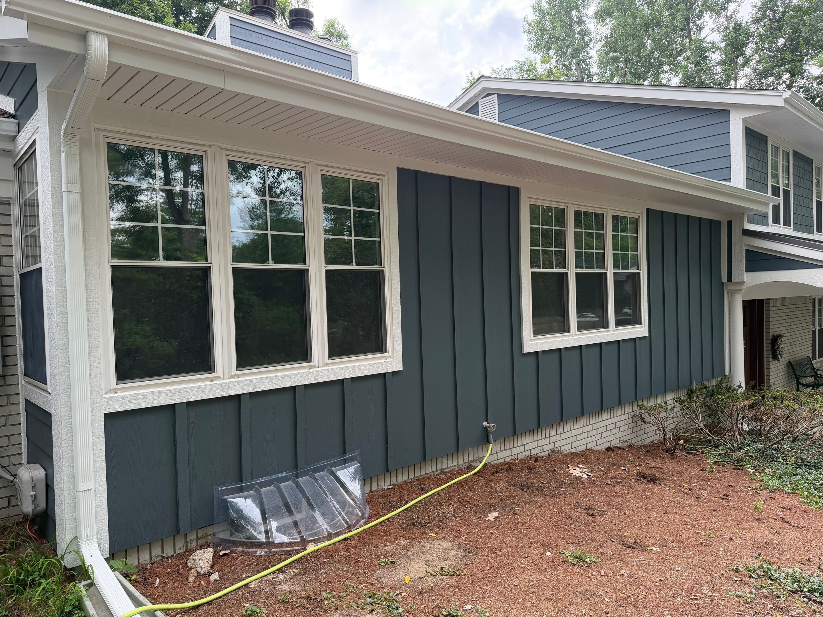 James Hardie Siding Replacement & Metal Roof by Bloomfield Construction & Restoration