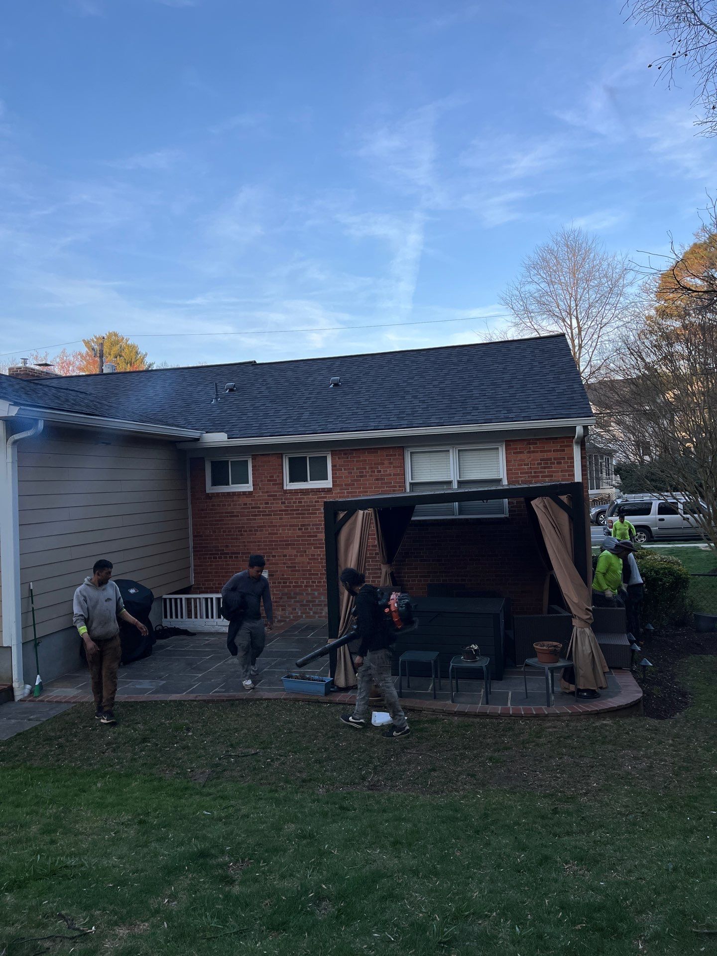 Arlington CertainTeed Landmark Pro Roof in Max Def Moire Black by RM Banning, Inc.