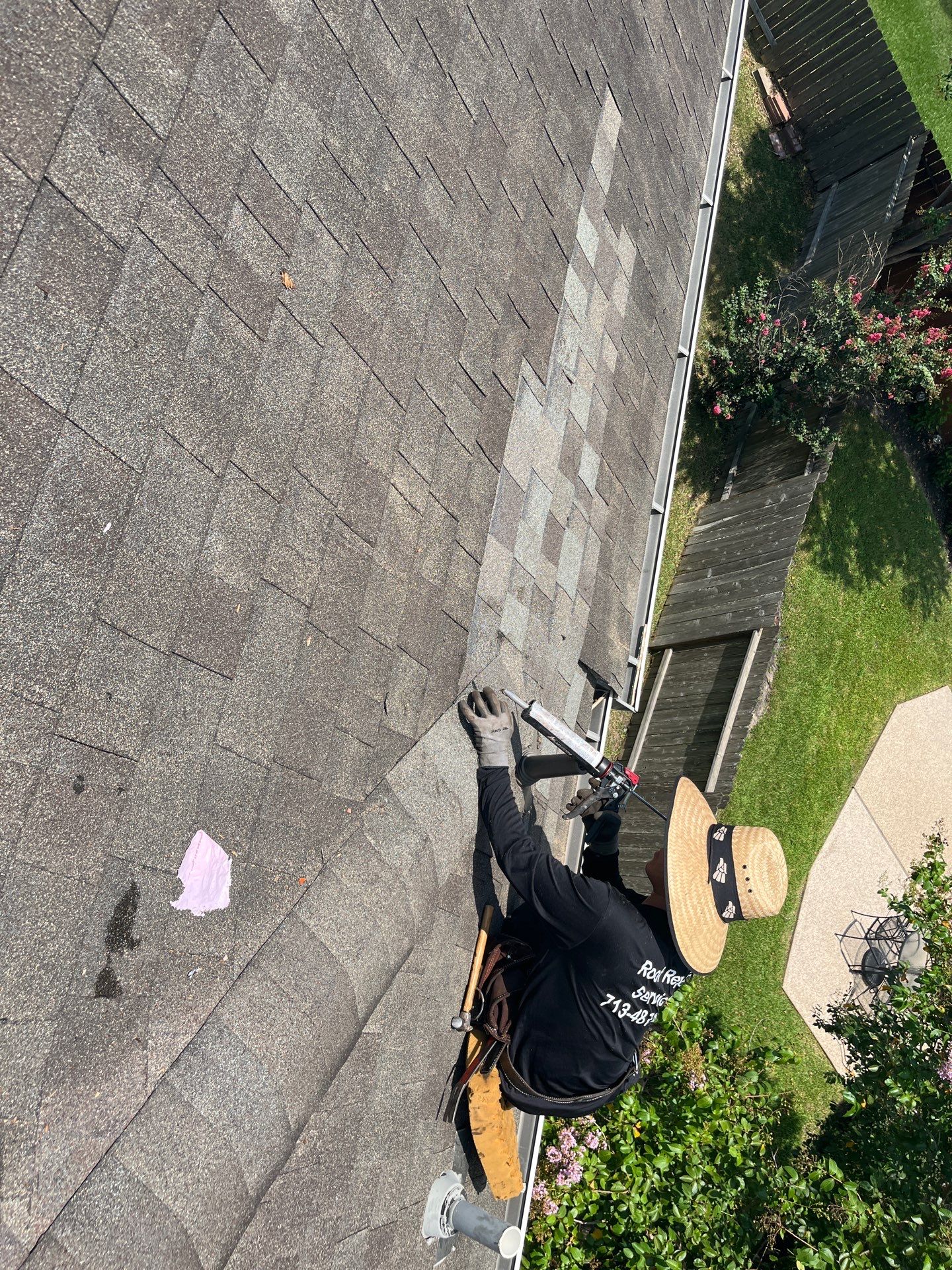 Residential Roofing Repair using Owen's Corning Duration (Lifetime) Shingles by Roof Repair Company
