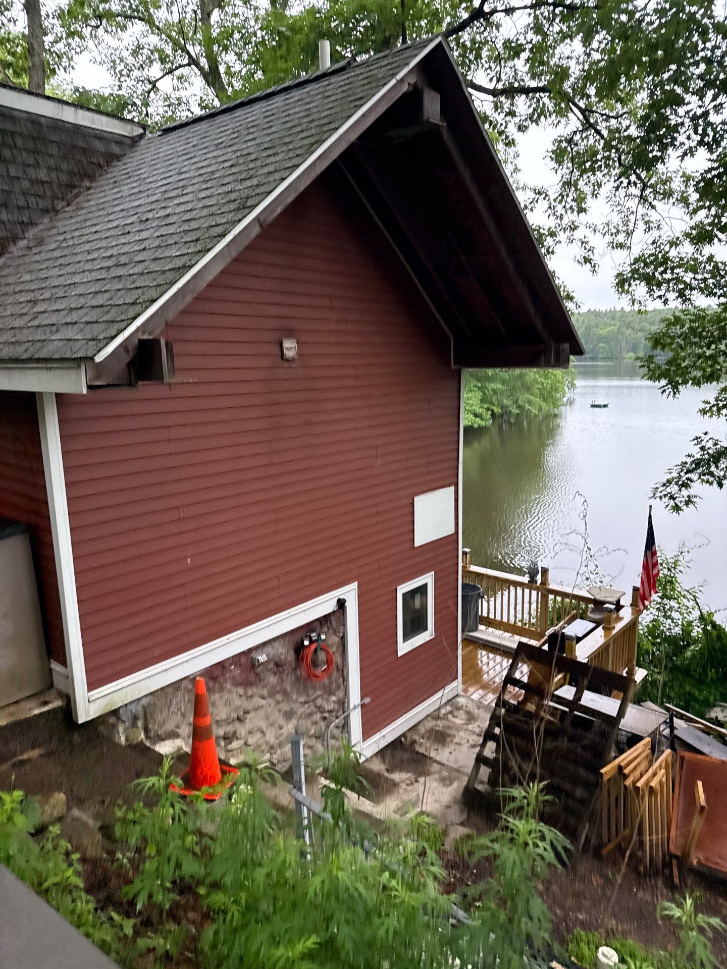 Leak Repair & Roof Wash – Groton, MA by Mighty Dog Roofing of Greater Middlesex County