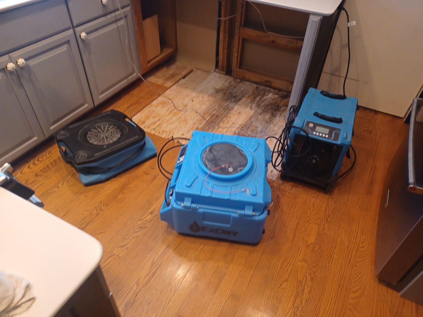 Project in West Bloomfield by EzDry Water Mitigation & Property Restoration