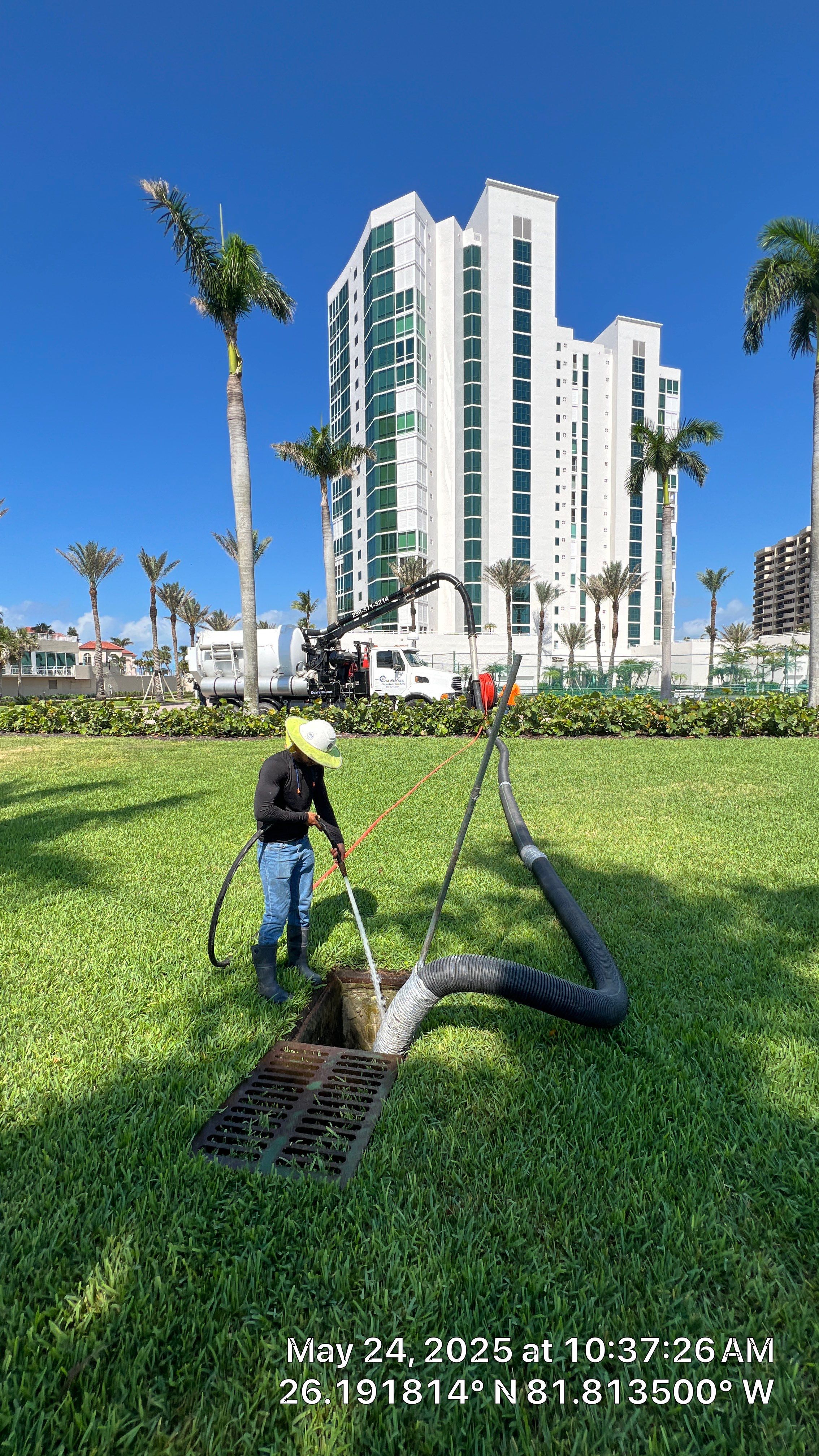 Gulfshore Condo Stormwater System Maintenance by Don Mar, Inc. Storm Water Solutions