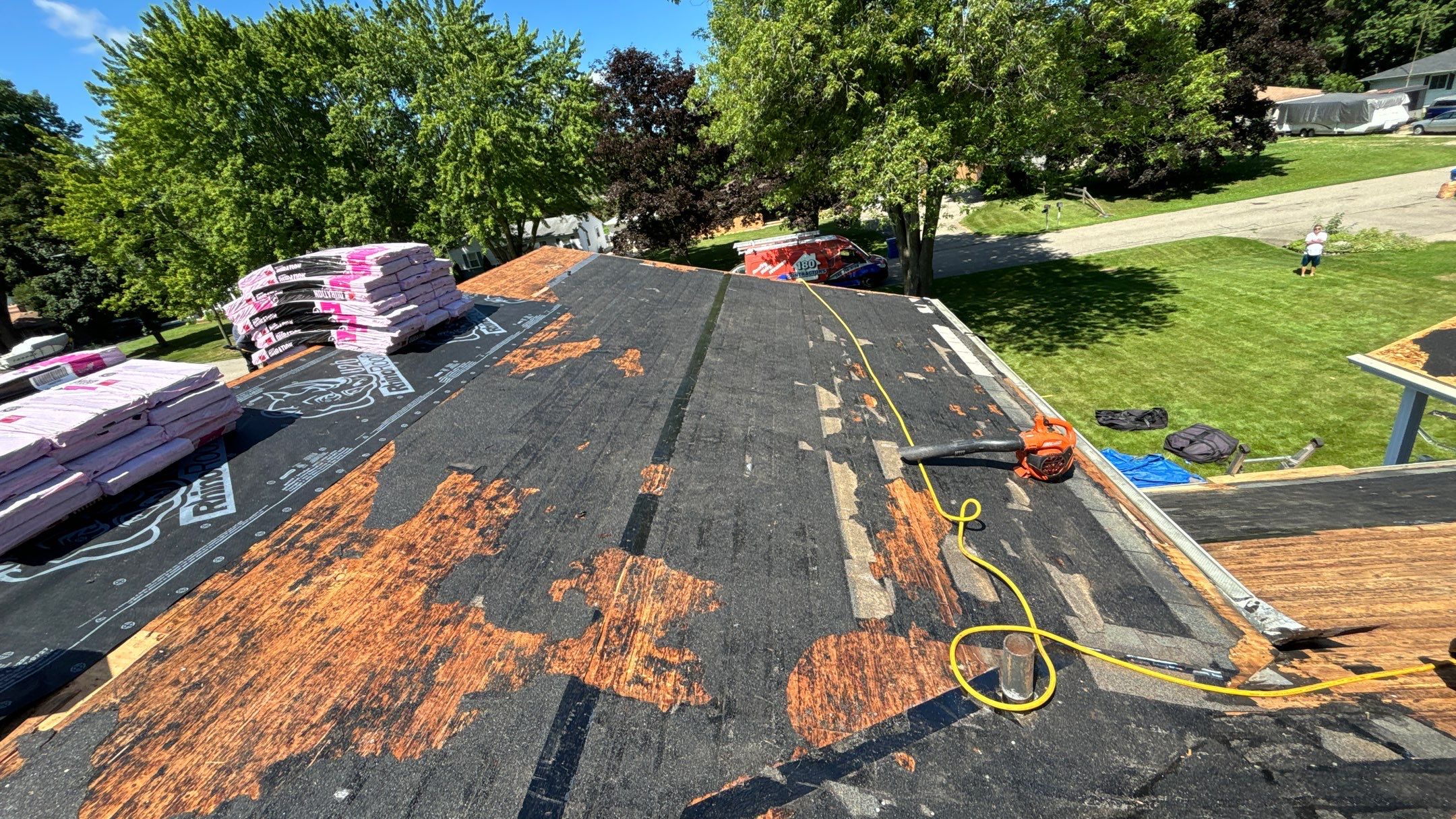 Roof Replacement using Owens Corning by 180 Contractors