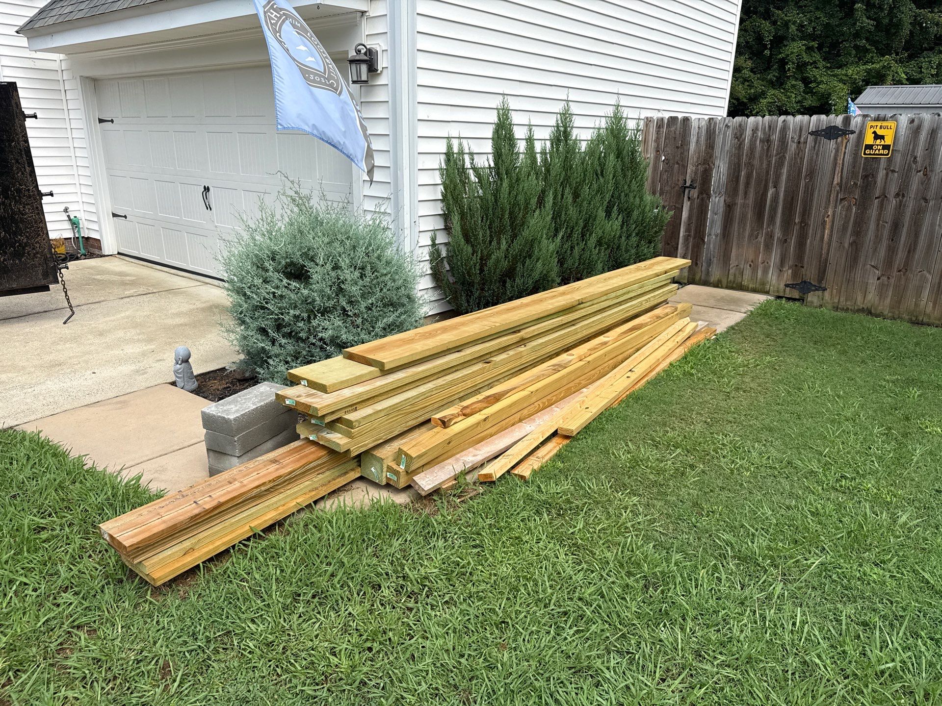 Project in Pineville by Badger Hauling