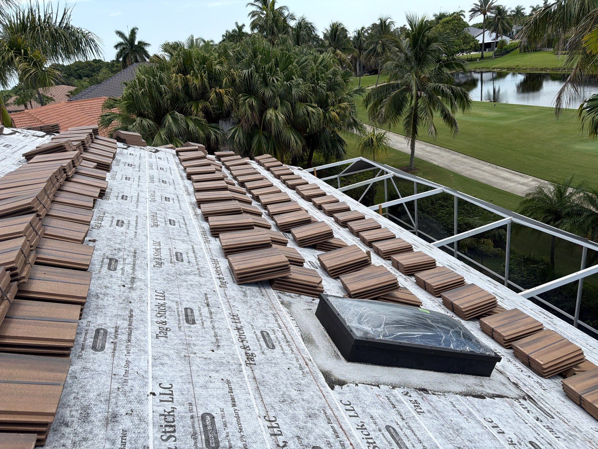 Residential Roofing Installation using Crown by BLUES BROTHERS ROOFING