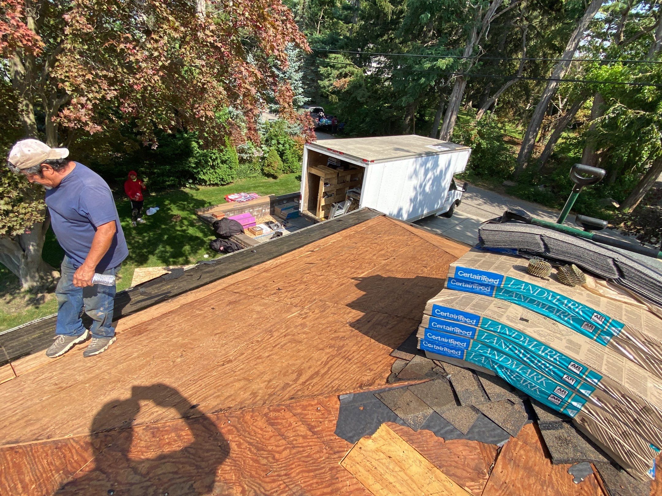 Roof Replacement using CertainTeed Landmark by 180 Contractors