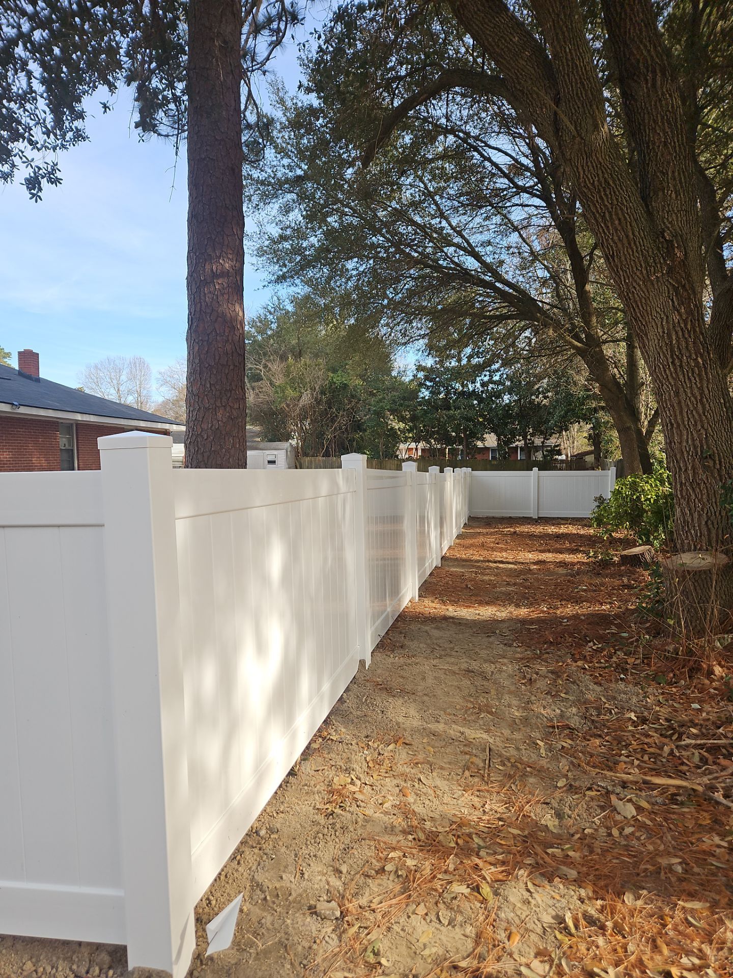 Project in Fayetteville by Superior Fence and Rail