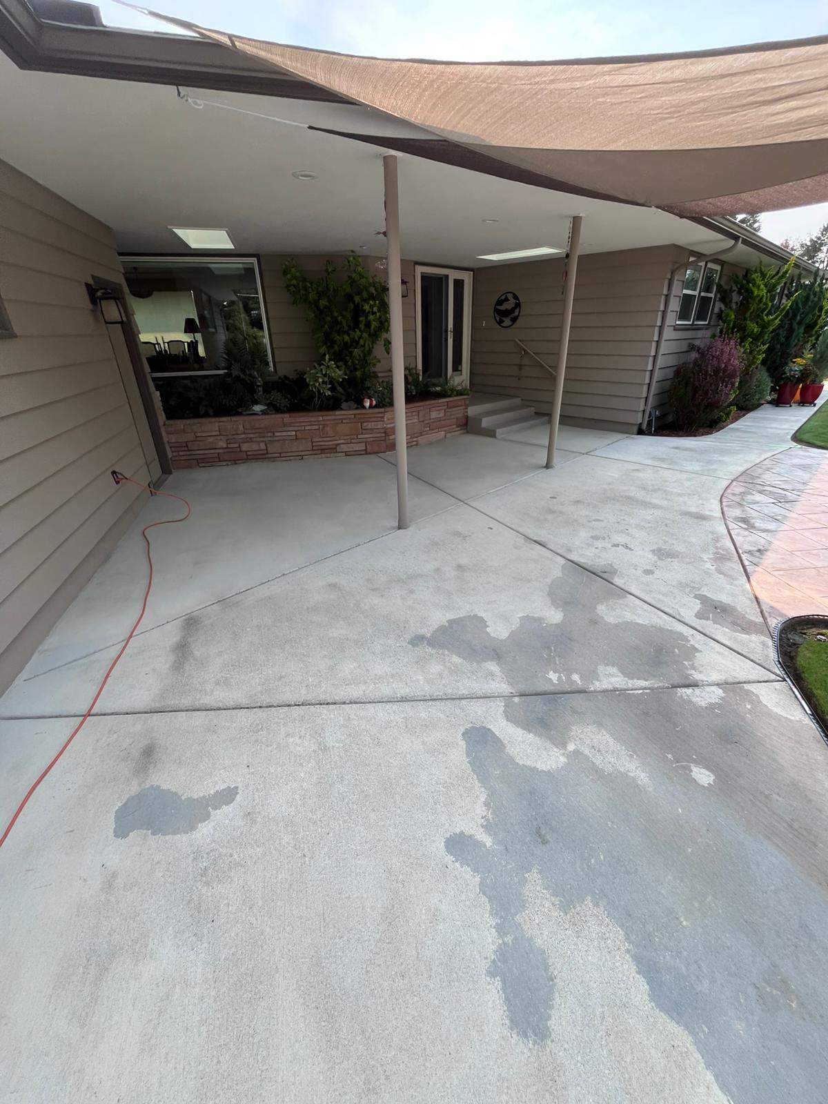 Timeless Charm Patio in Sistine Chapel by Concrete Coating Experts Inc.