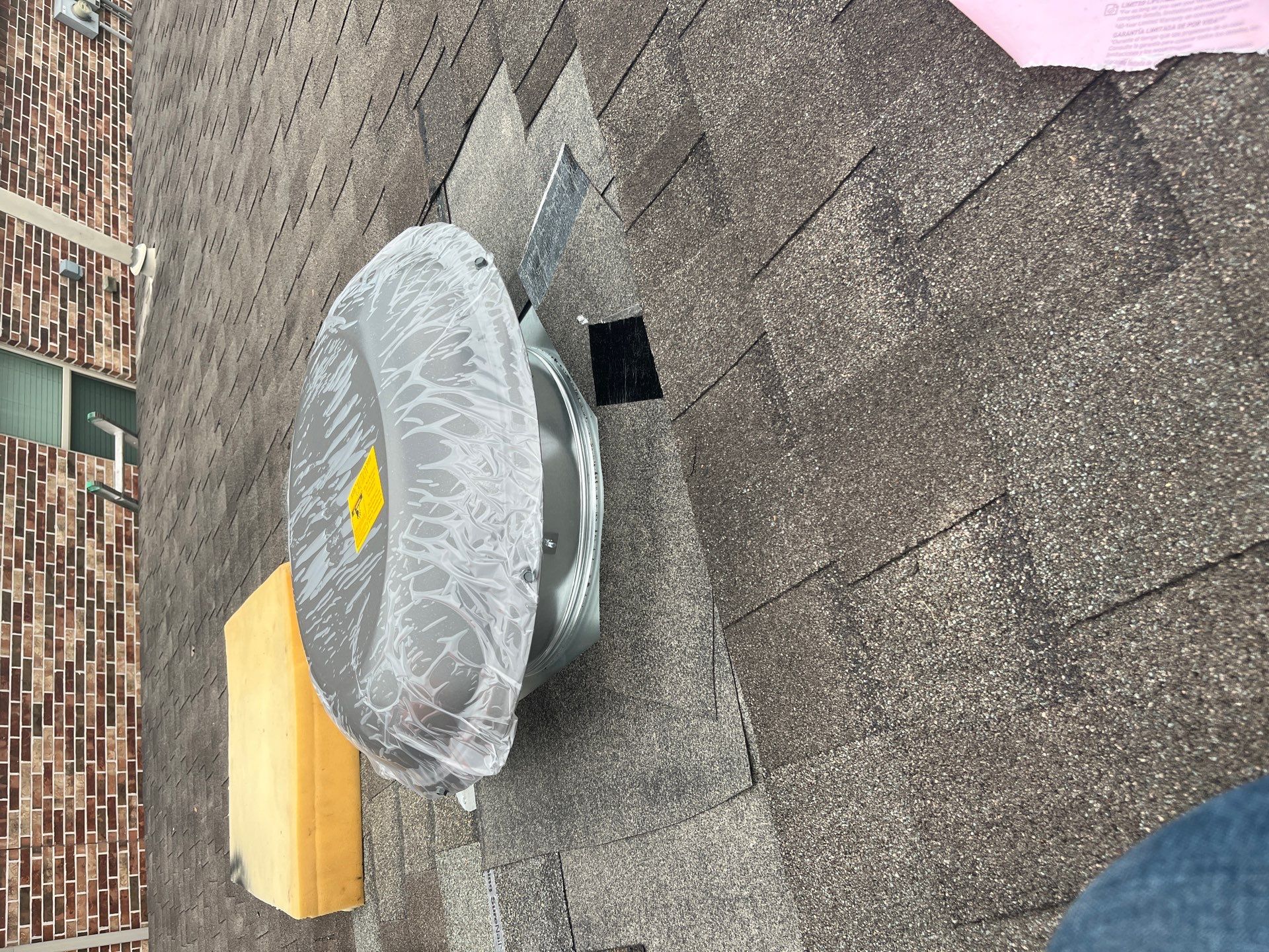 Hail Damage using Owen's Corning Duration (Lifetime) Shingles by Roof Repair Company