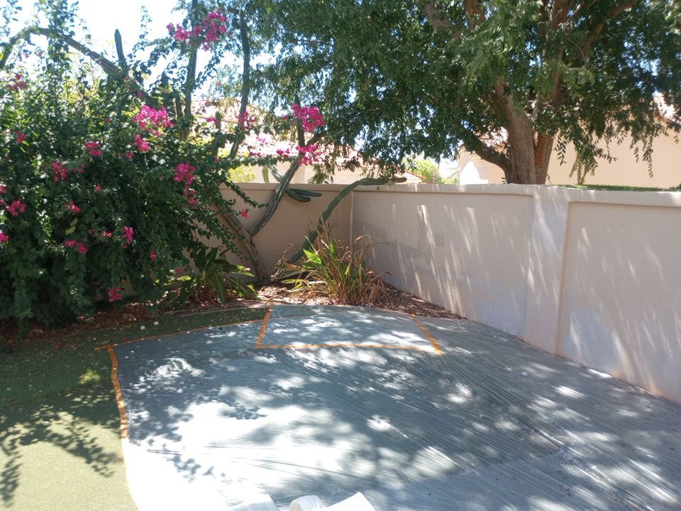 Exterior Painting Job in Scottsdale by Crash of Rhinos Painting & Garage Floors