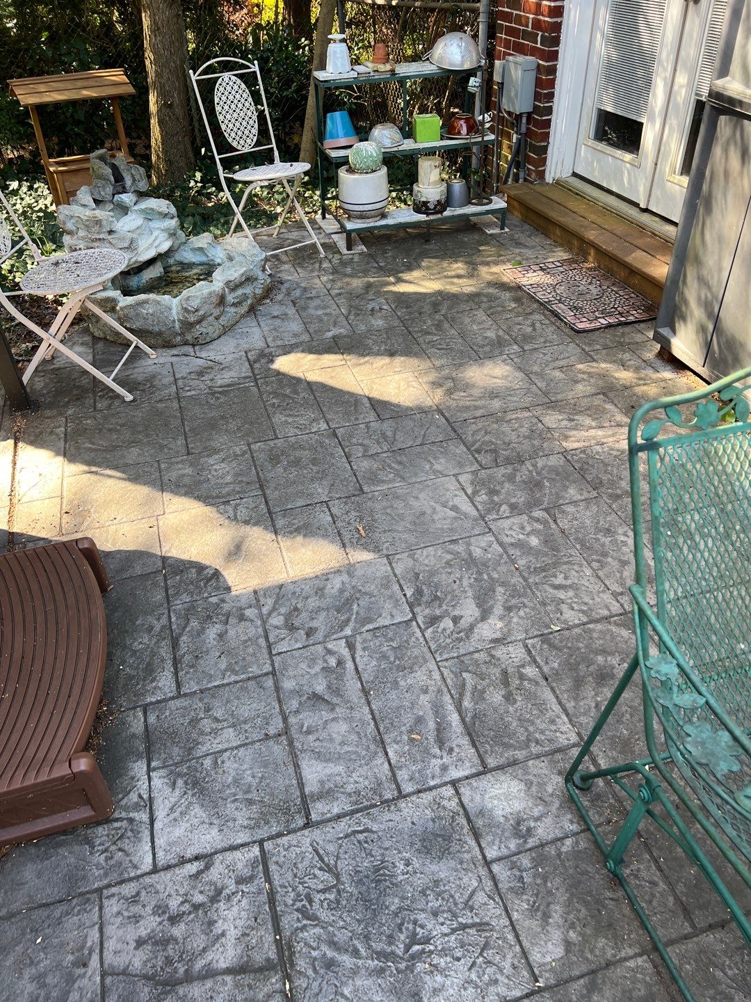 Stamped Concrete using Concrete Sealant by DuraSeal